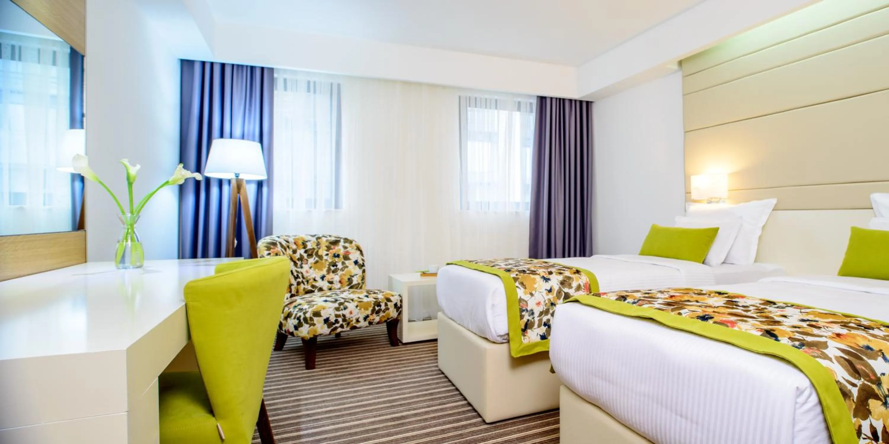 Bed in Hotel Festival