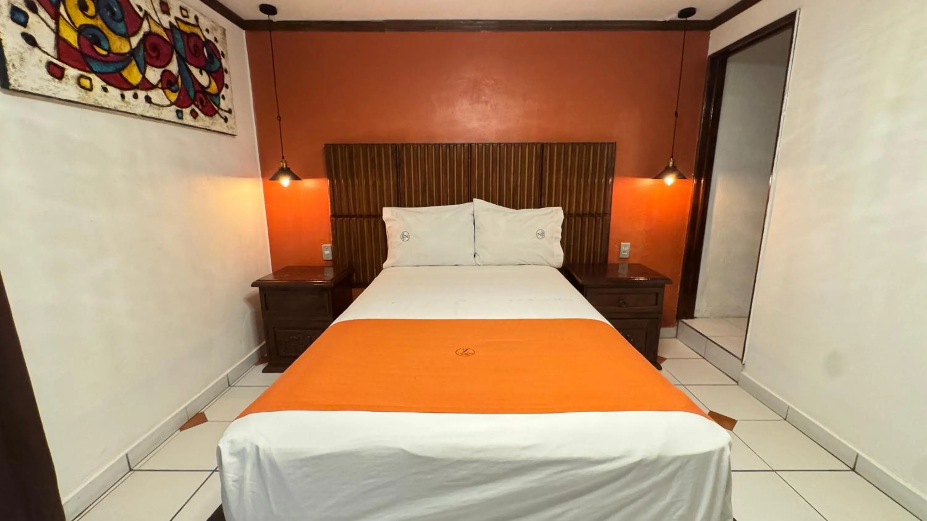 Bed in HOTEL ZAPOTLAN