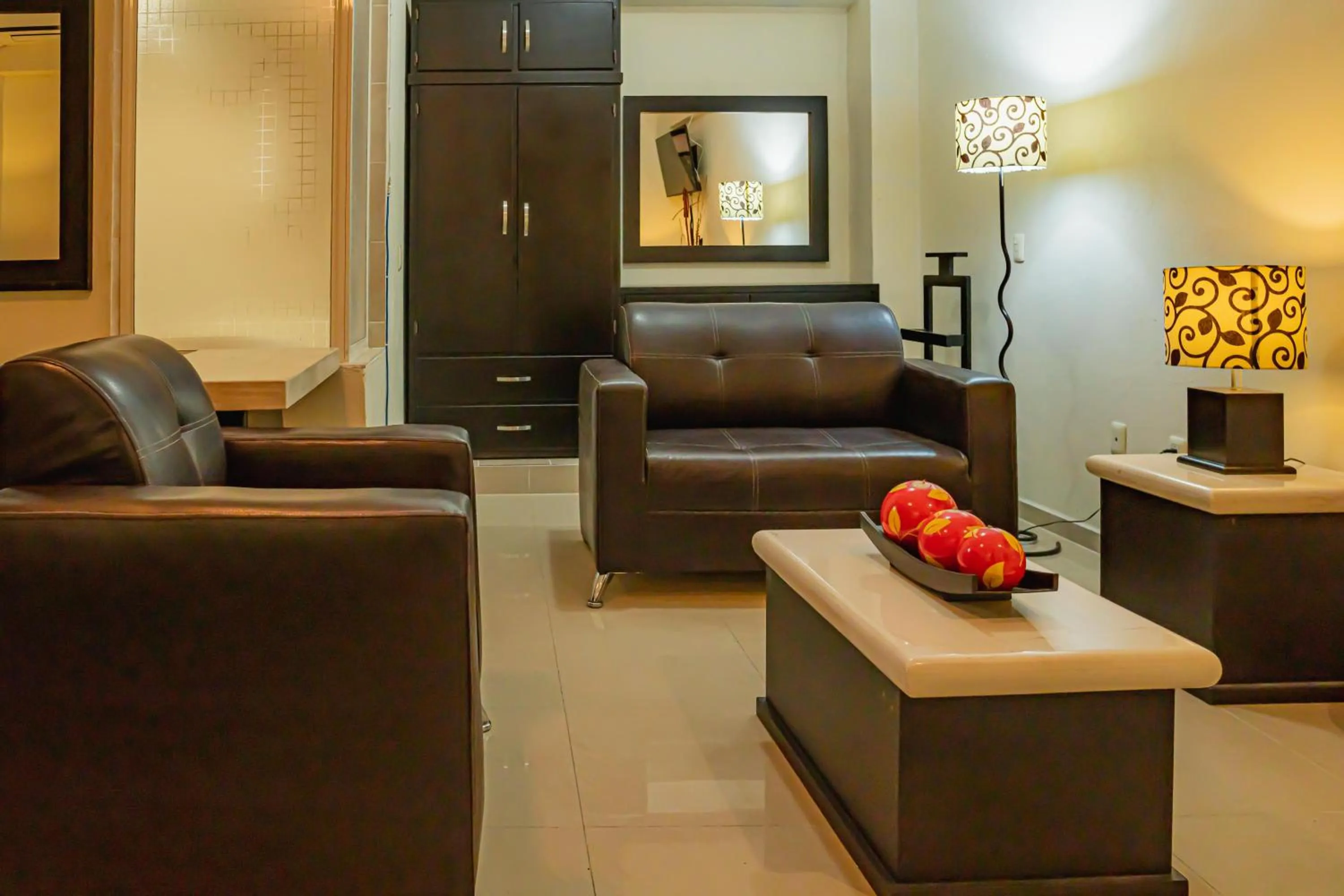 Living room in HOTEL ZAPOTLAN
