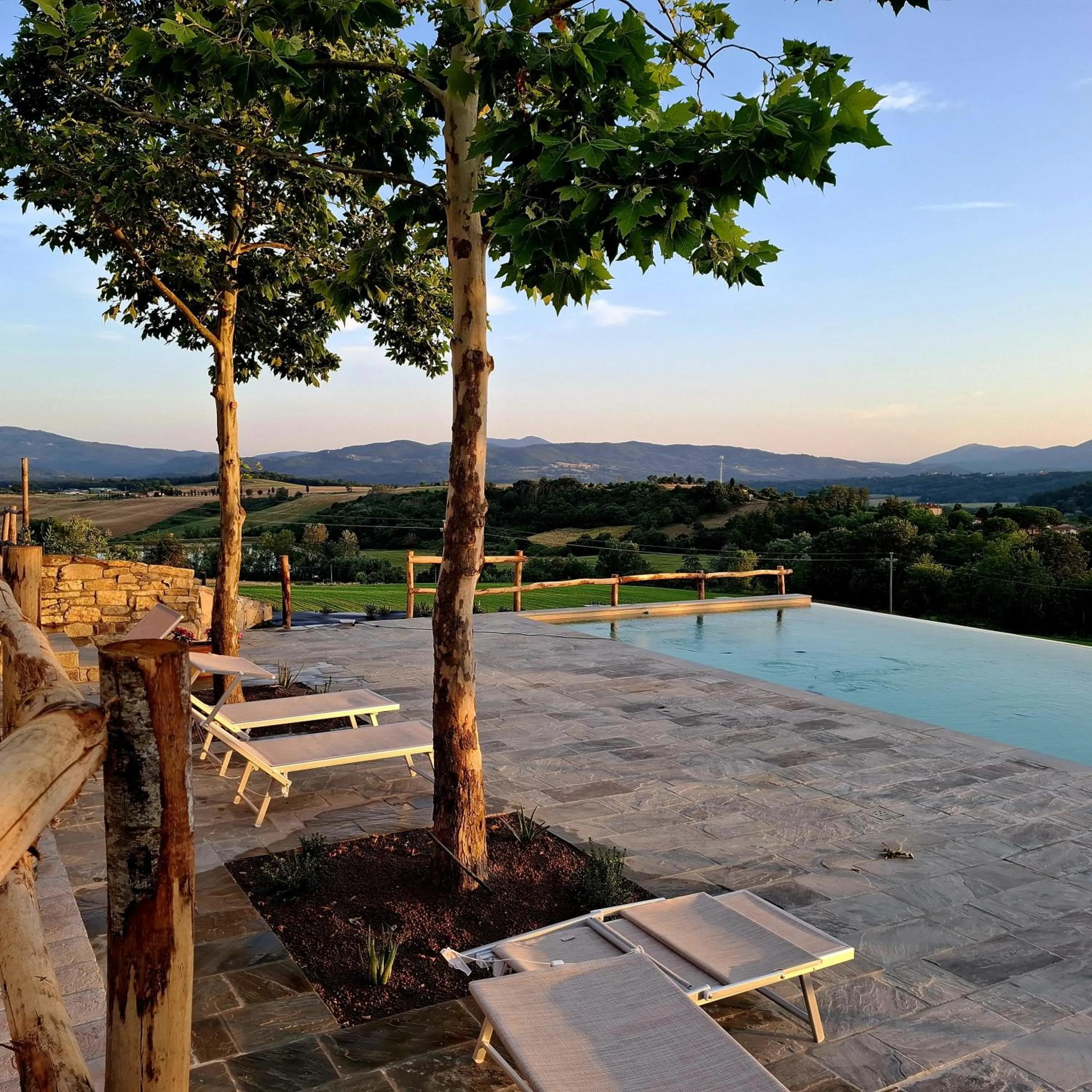 Swimming pool in Podere La Casella