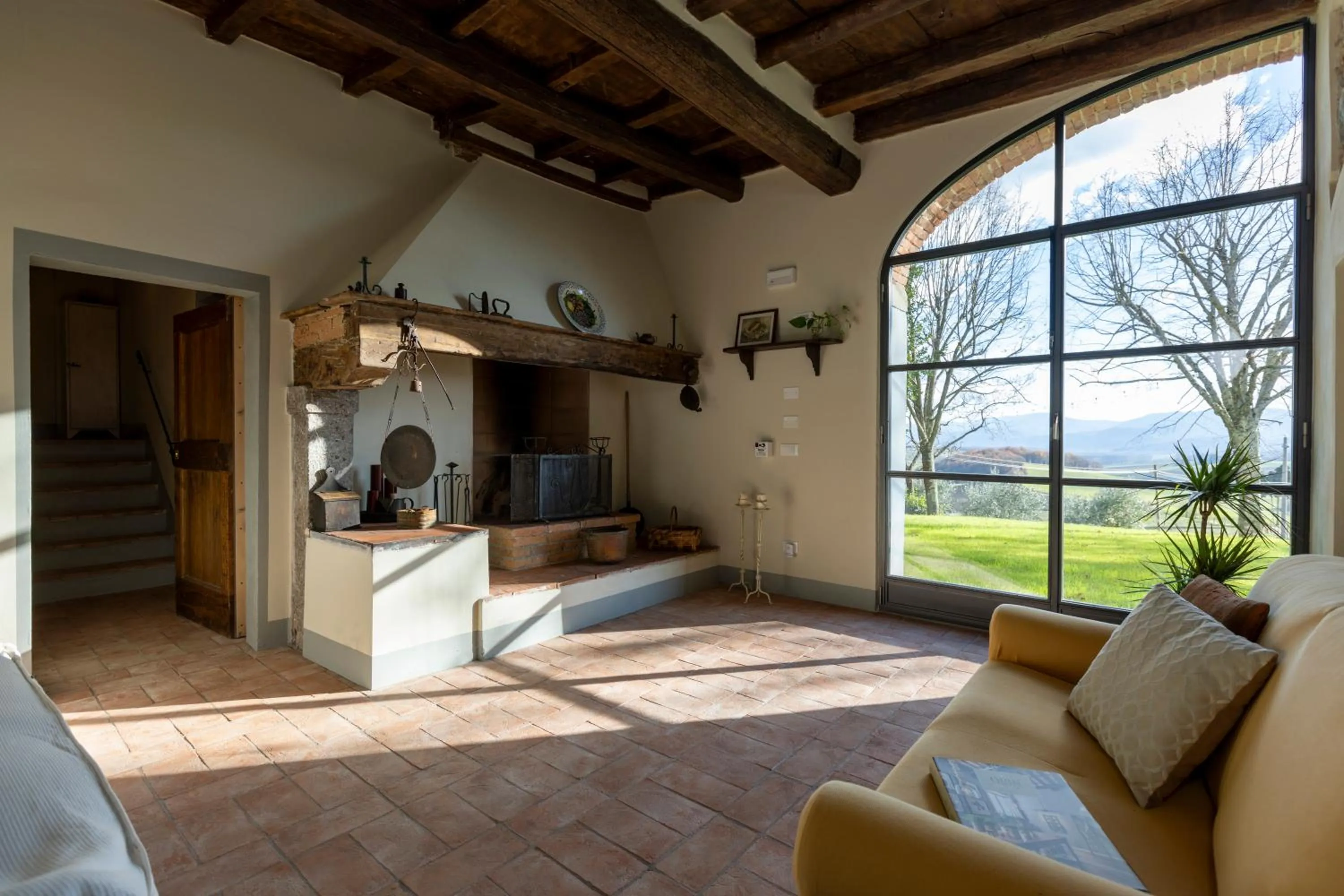 Seating area in Podere La Casella