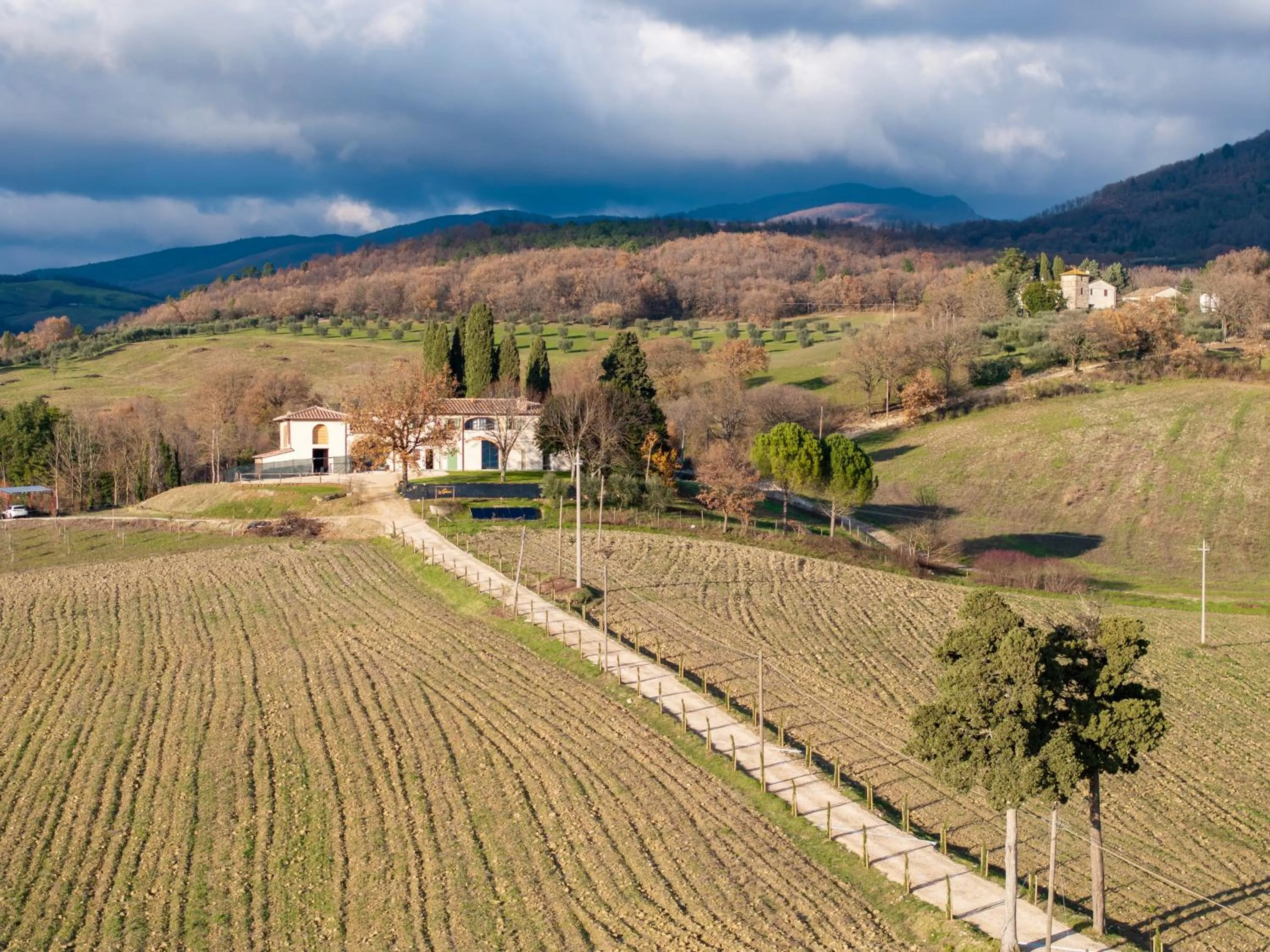 Natural landscape in Podere La Casella