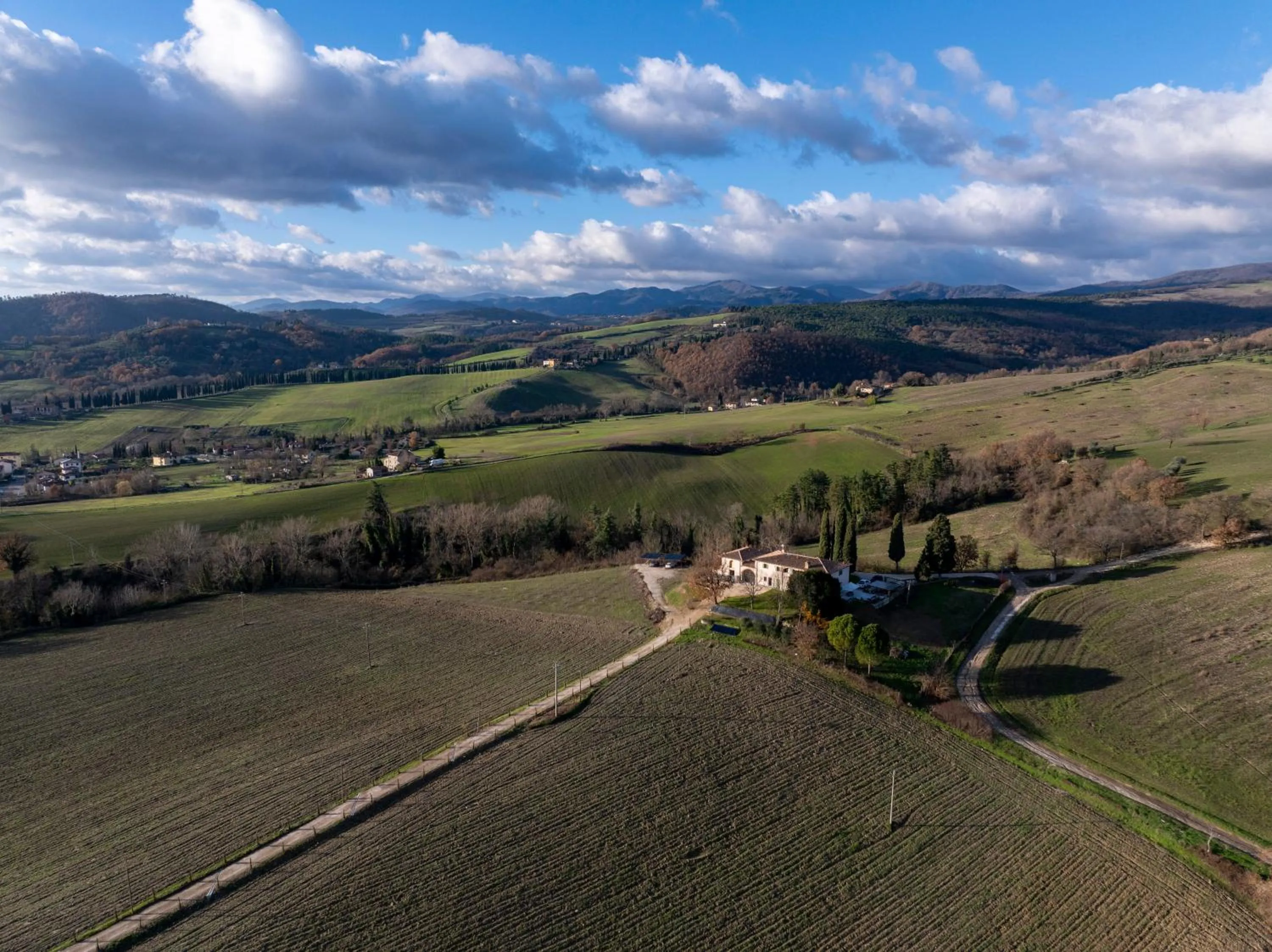 Natural landscape in Podere La Casella