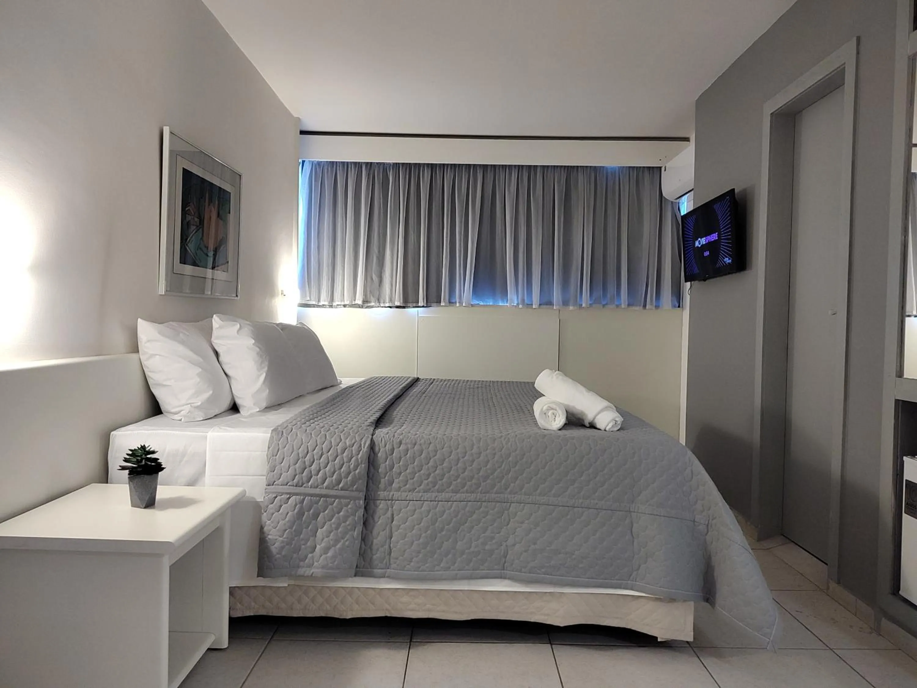 Bed in Hotel Oscar Gold Savassi