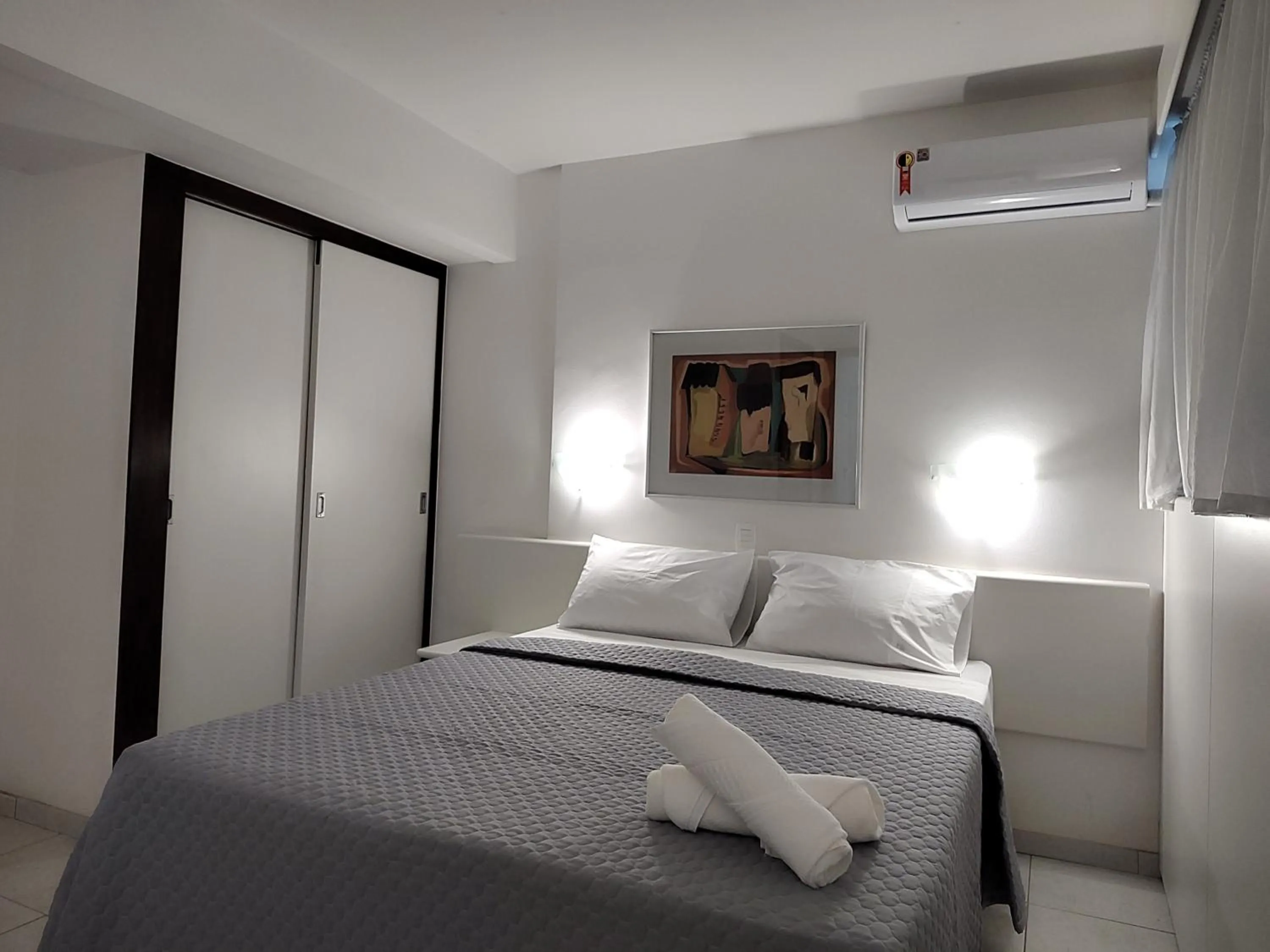 Bed in Hotel Oscar Gold Savassi