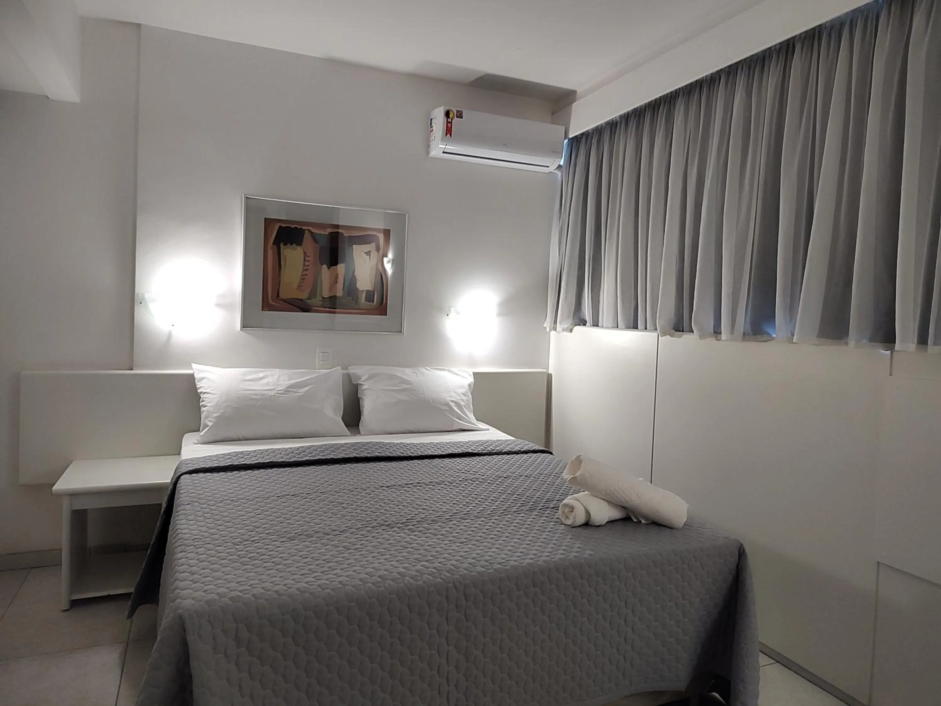 Bed in Hotel Oscar Gold Savassi