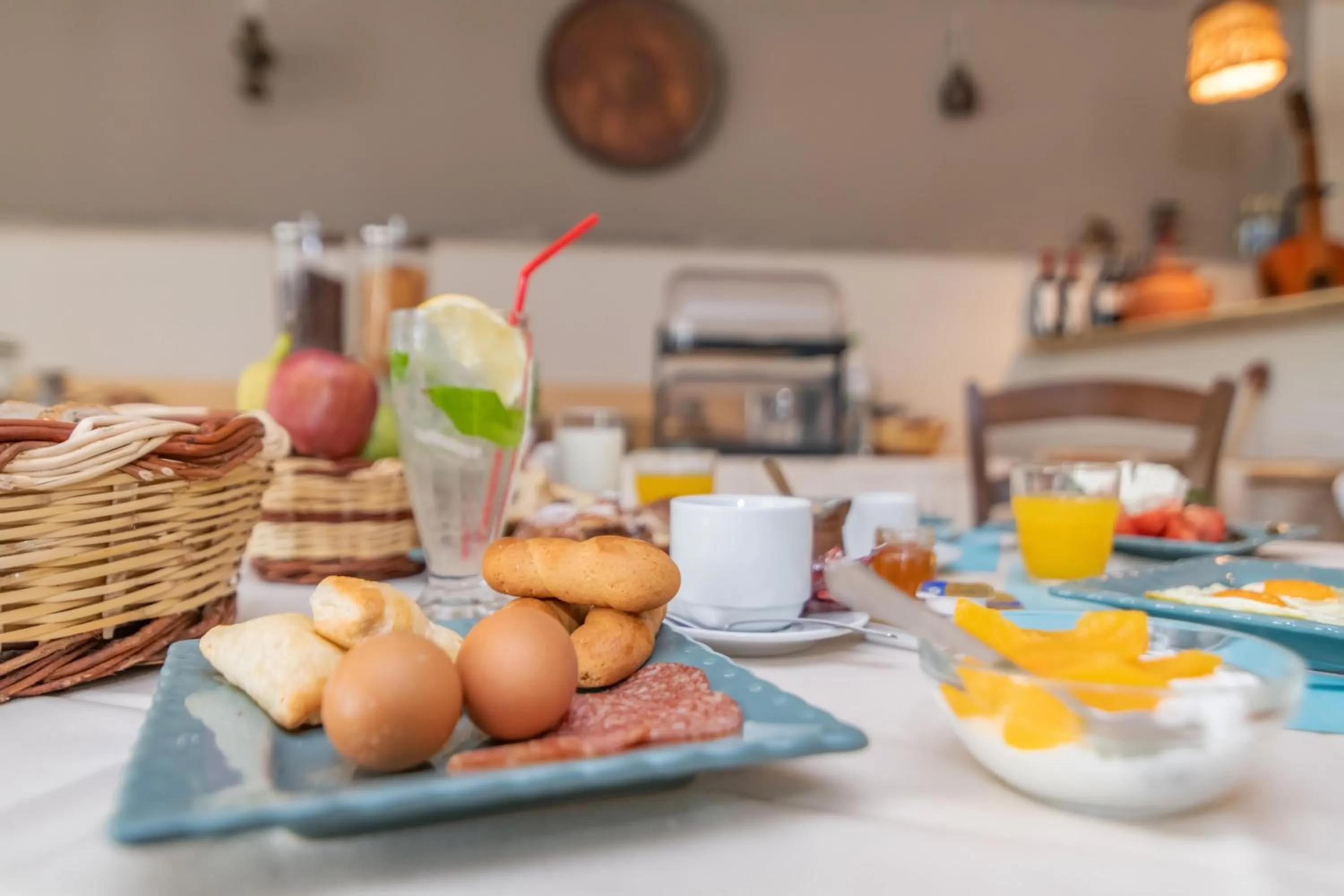 Breakfast in Agali bay hotel