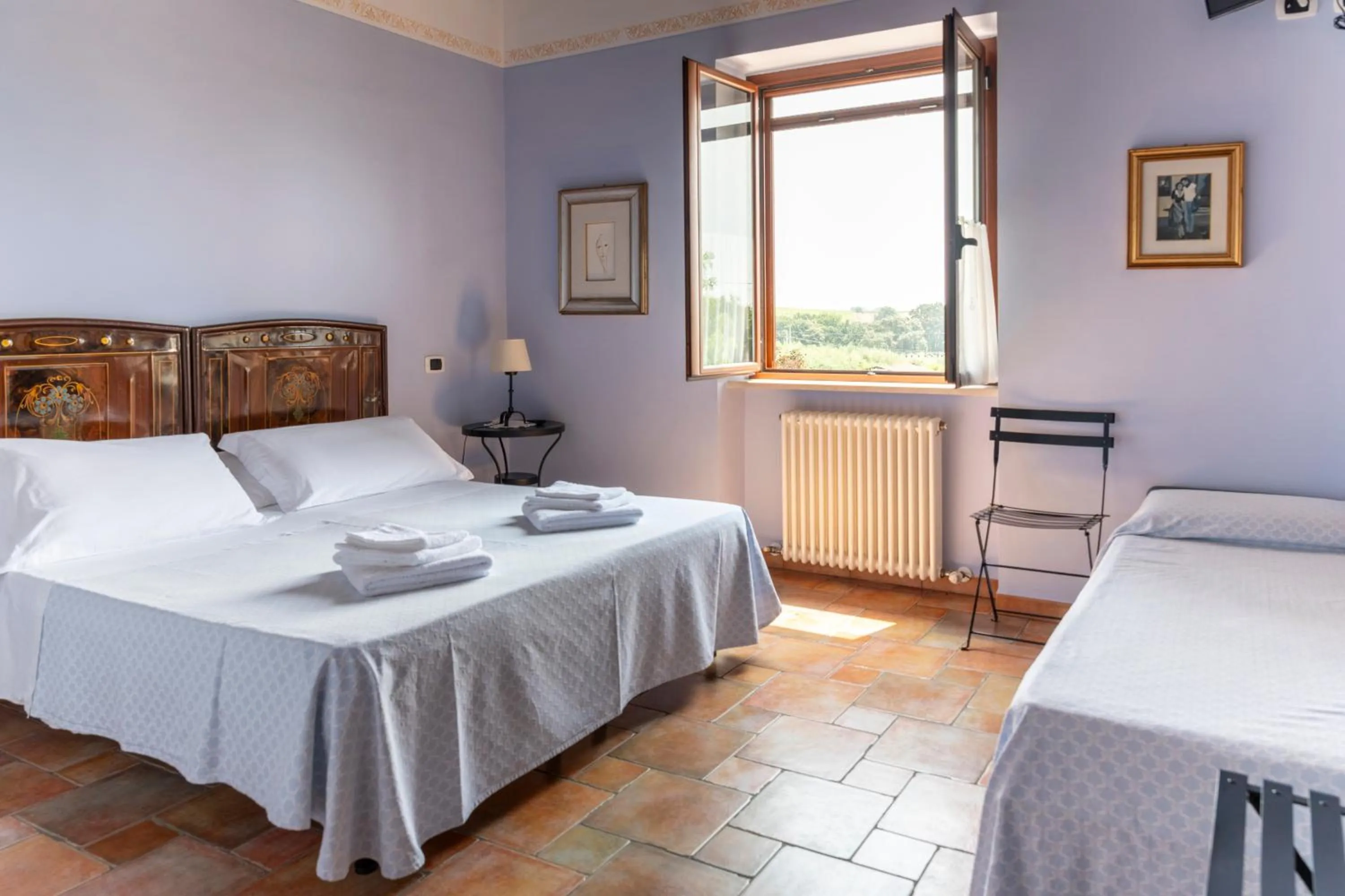Bed in B&B Casale Ansamagi Relax & Pool