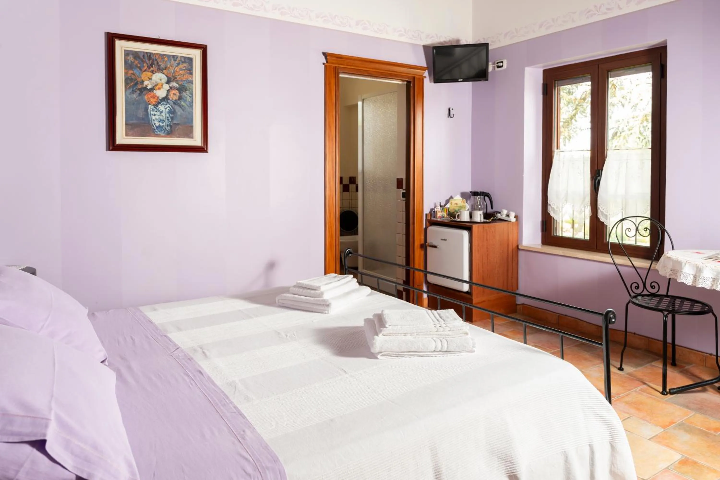 Bed in B&B Casale Ansamagi Relax & Pool