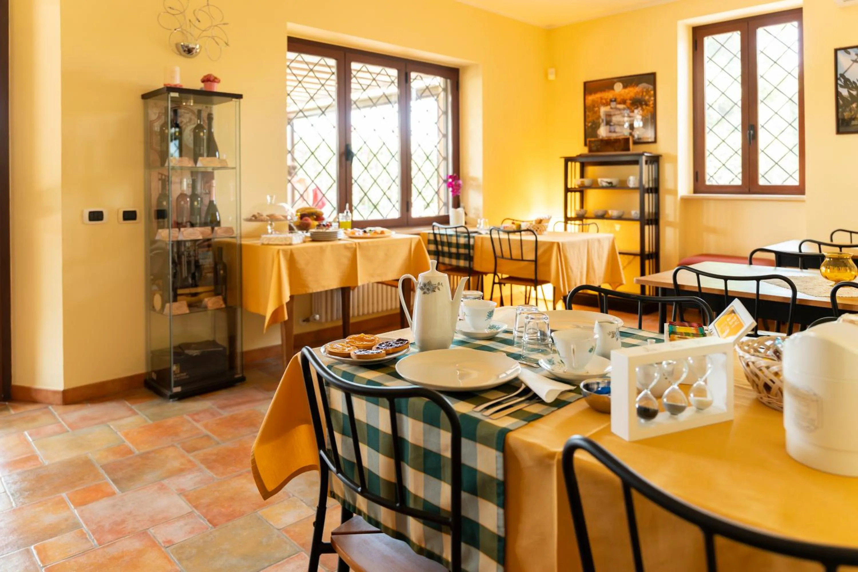 Restaurant/places to eat in B&B Casale Ansamagi Relax & Pool