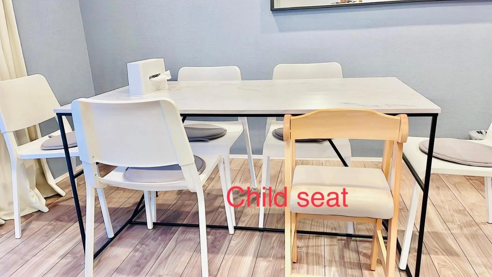 Dining area in Megu Fuji Plus