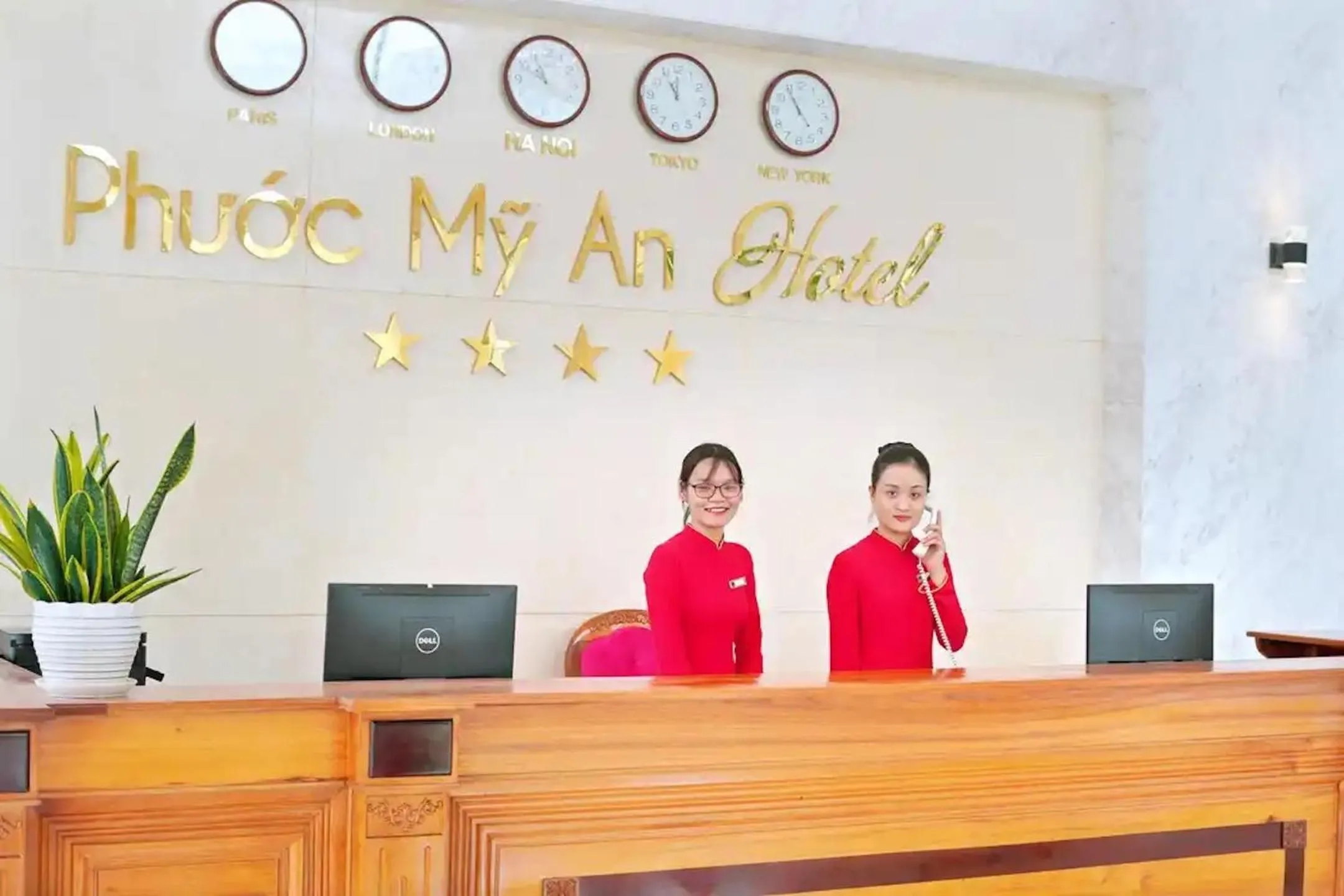 Lobby or reception in Phuoc My An Beach