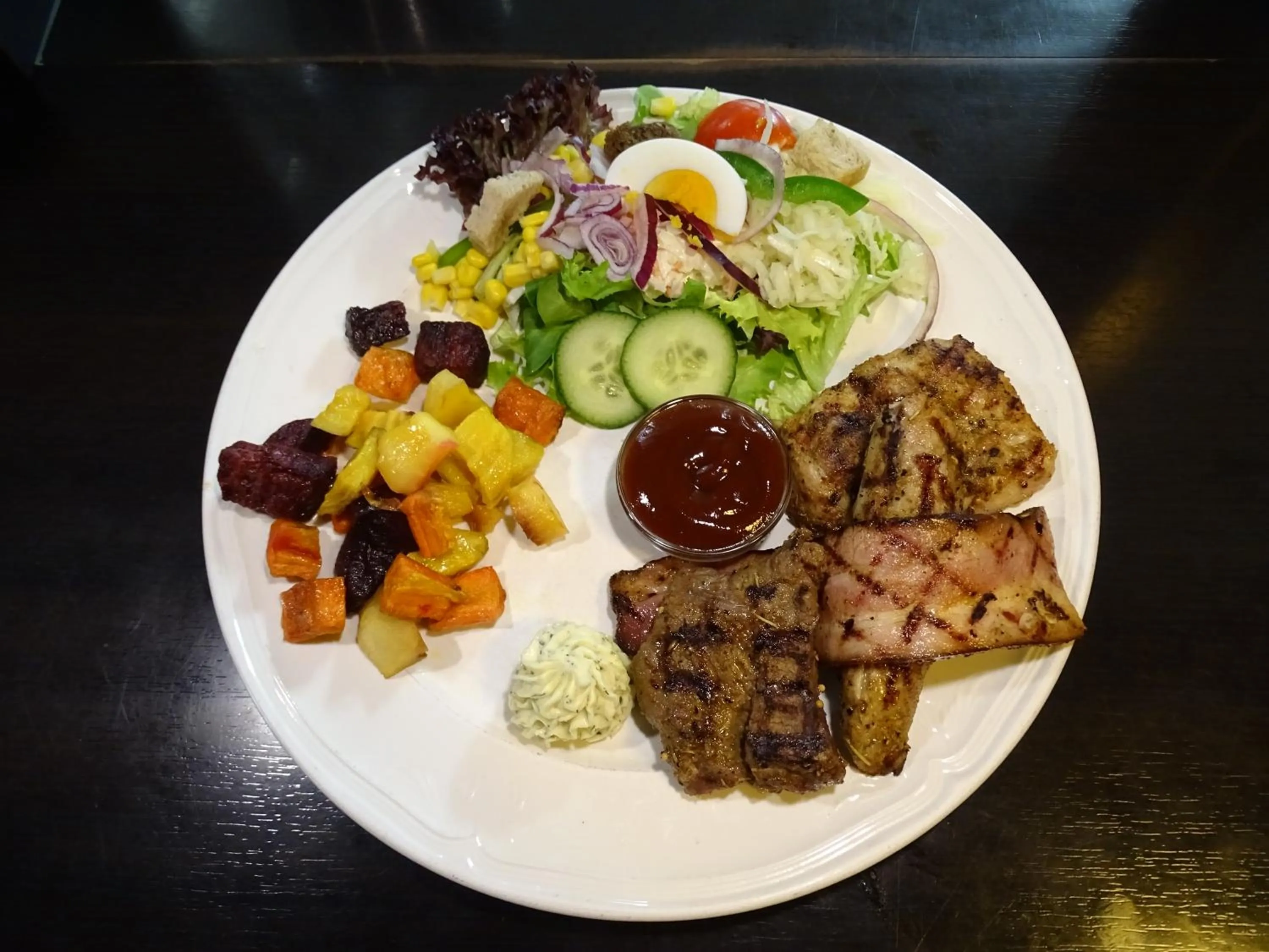 Food close-up in Hotel Café Restaurant "De Kroon"