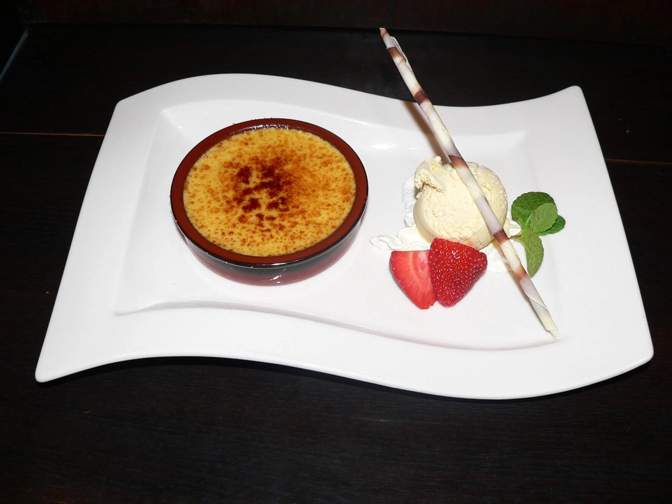 Food close-up in Hotel Café Restaurant "De Kroon"