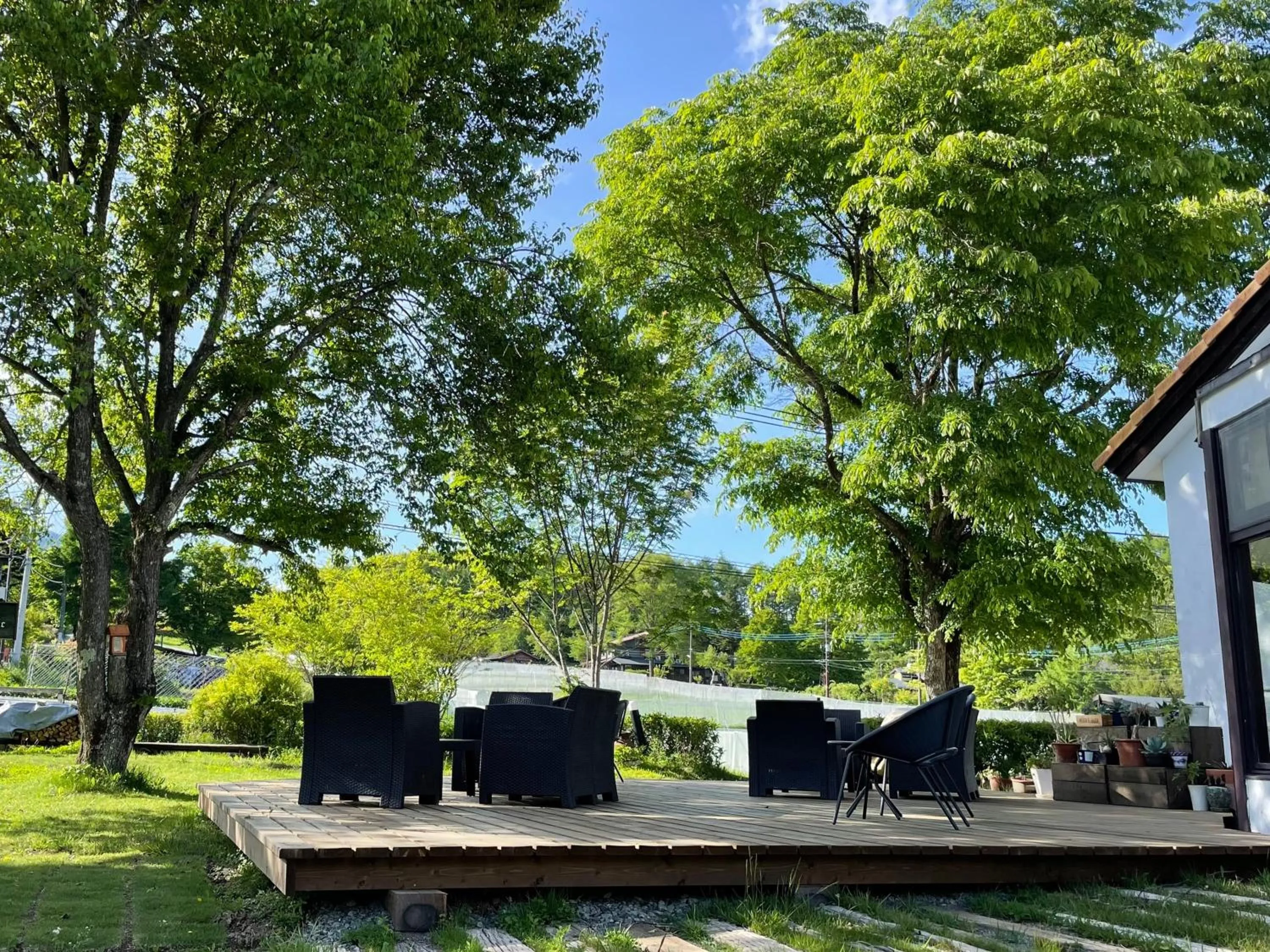Balcony/Terrace in Kiyosatokogen Country Inn The Classic