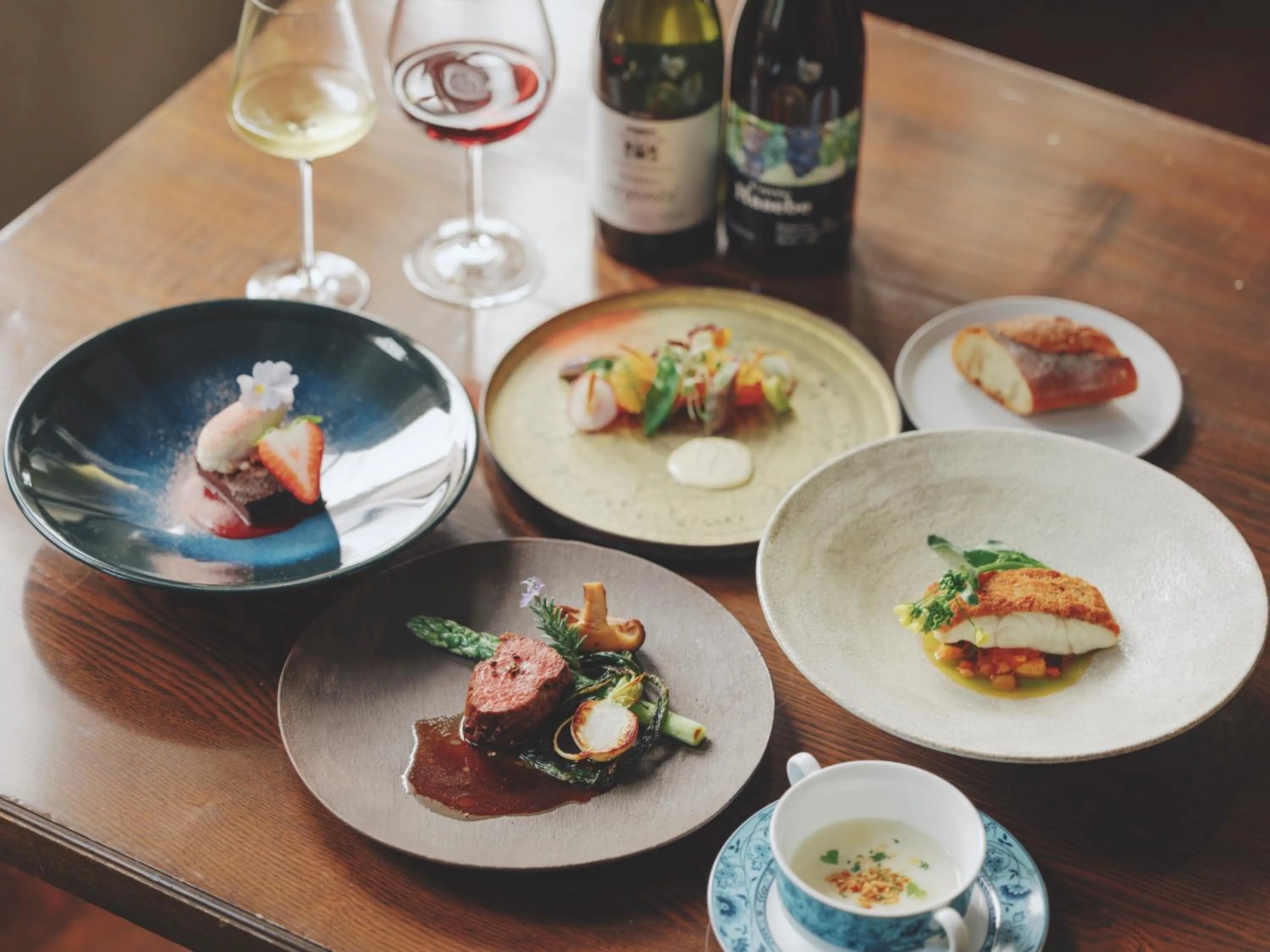 Food close-up in Kiyosatokogen Country Inn The Classic