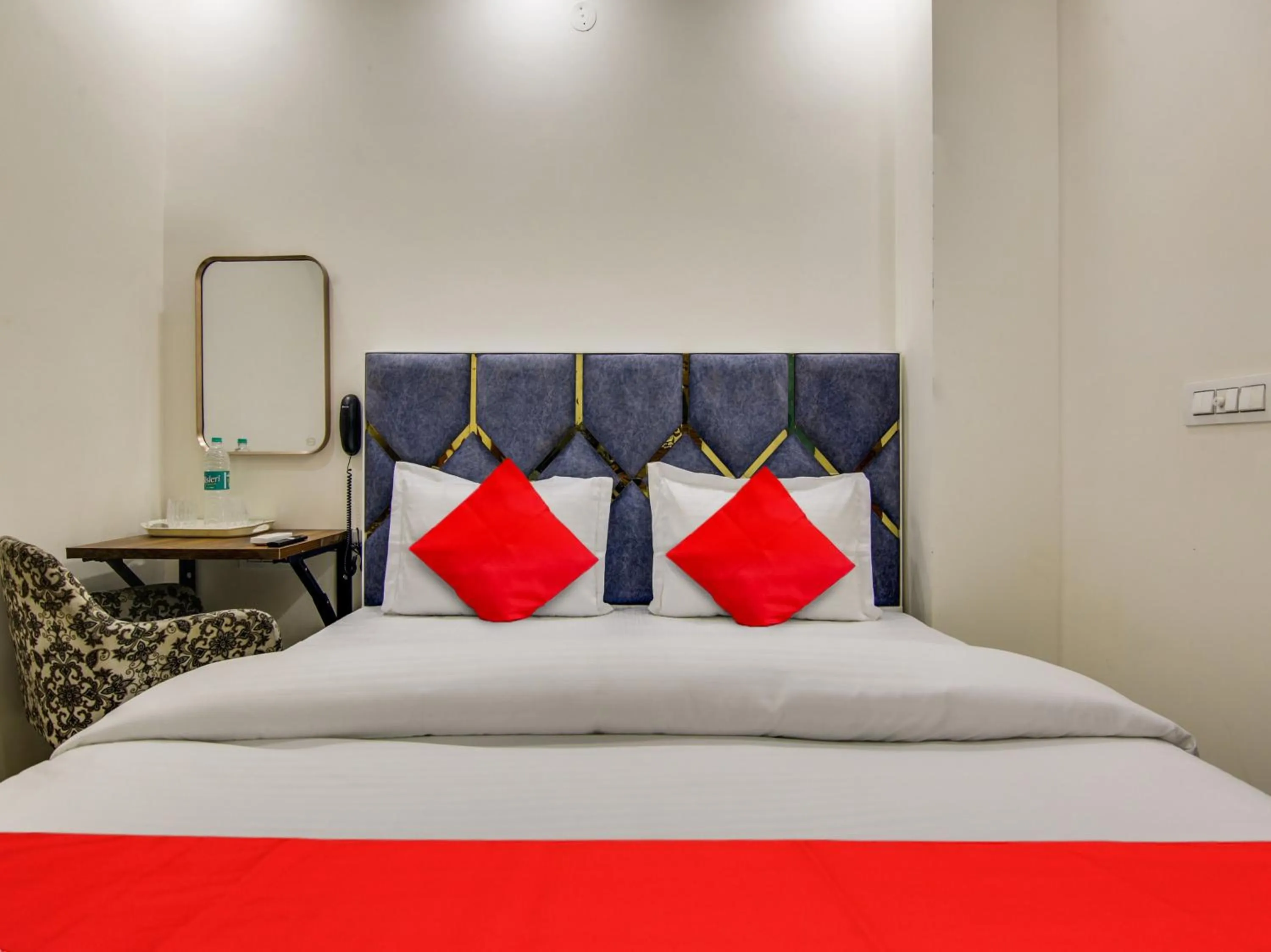 Bedroom, Bed in AR Residency