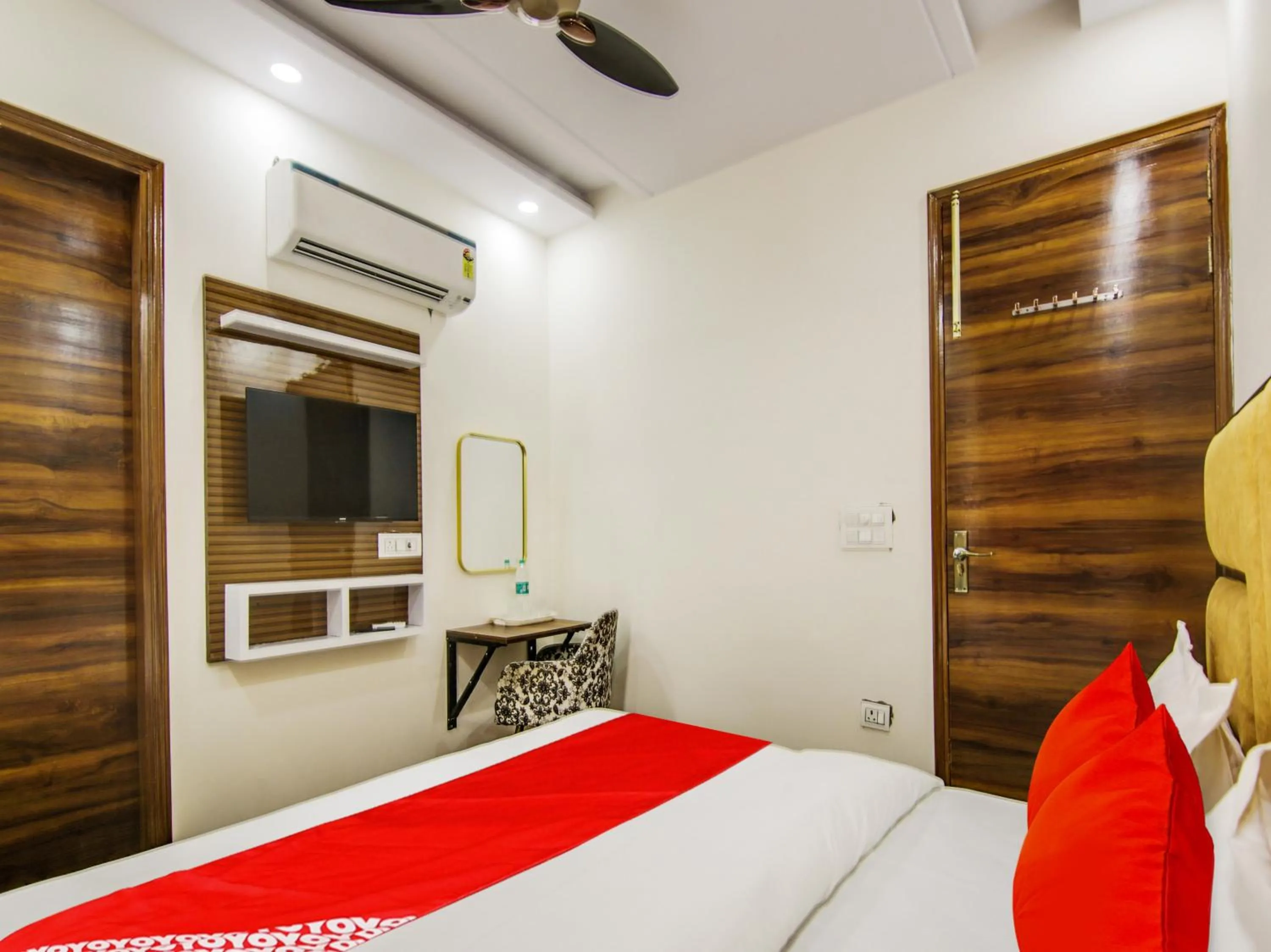 Bedroom, Bed in AR Residency