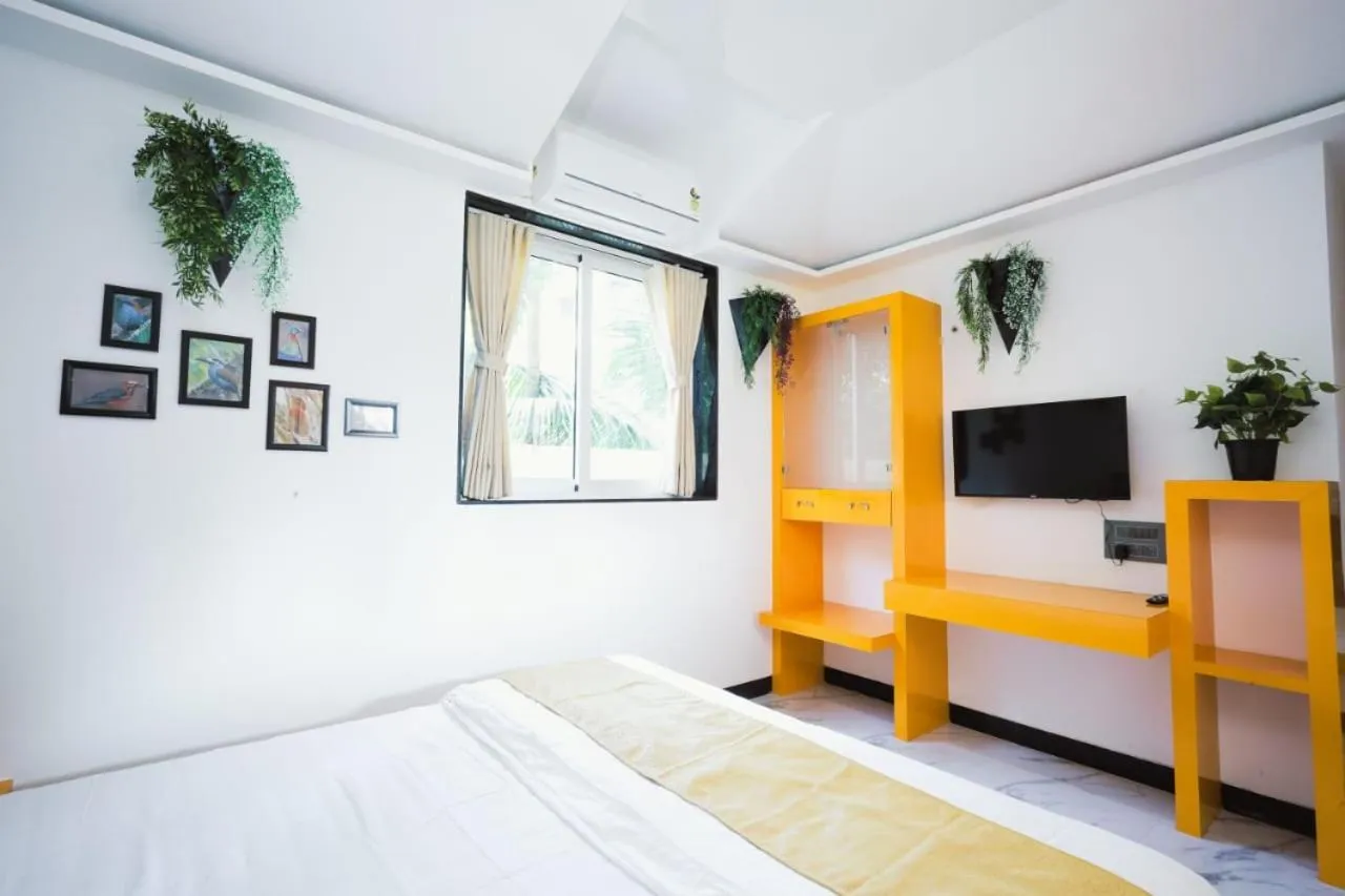 Bed in Cherryleen Resort Nagaon Alibaug