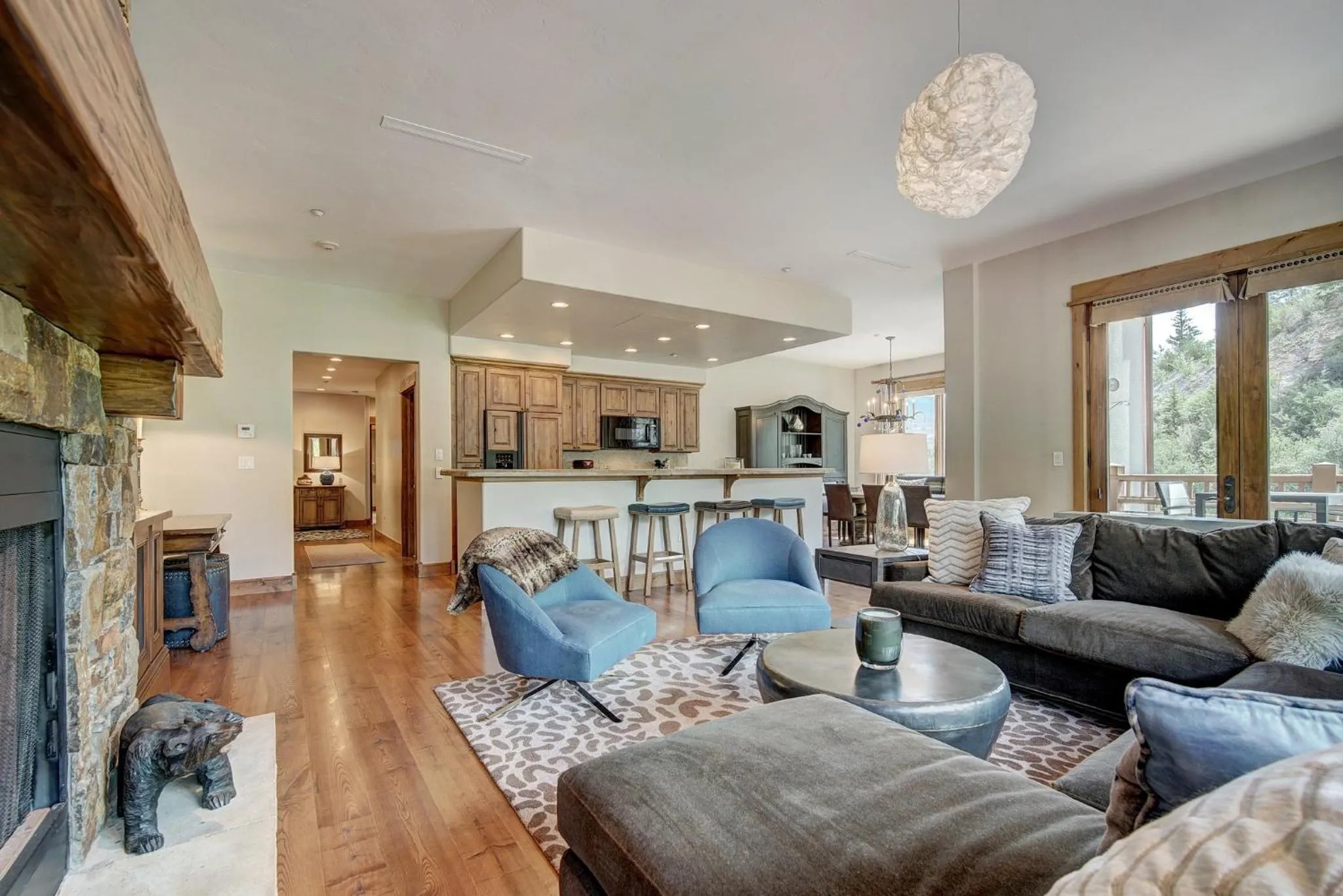 Living room in Arrowhead Village at Beaver Creek