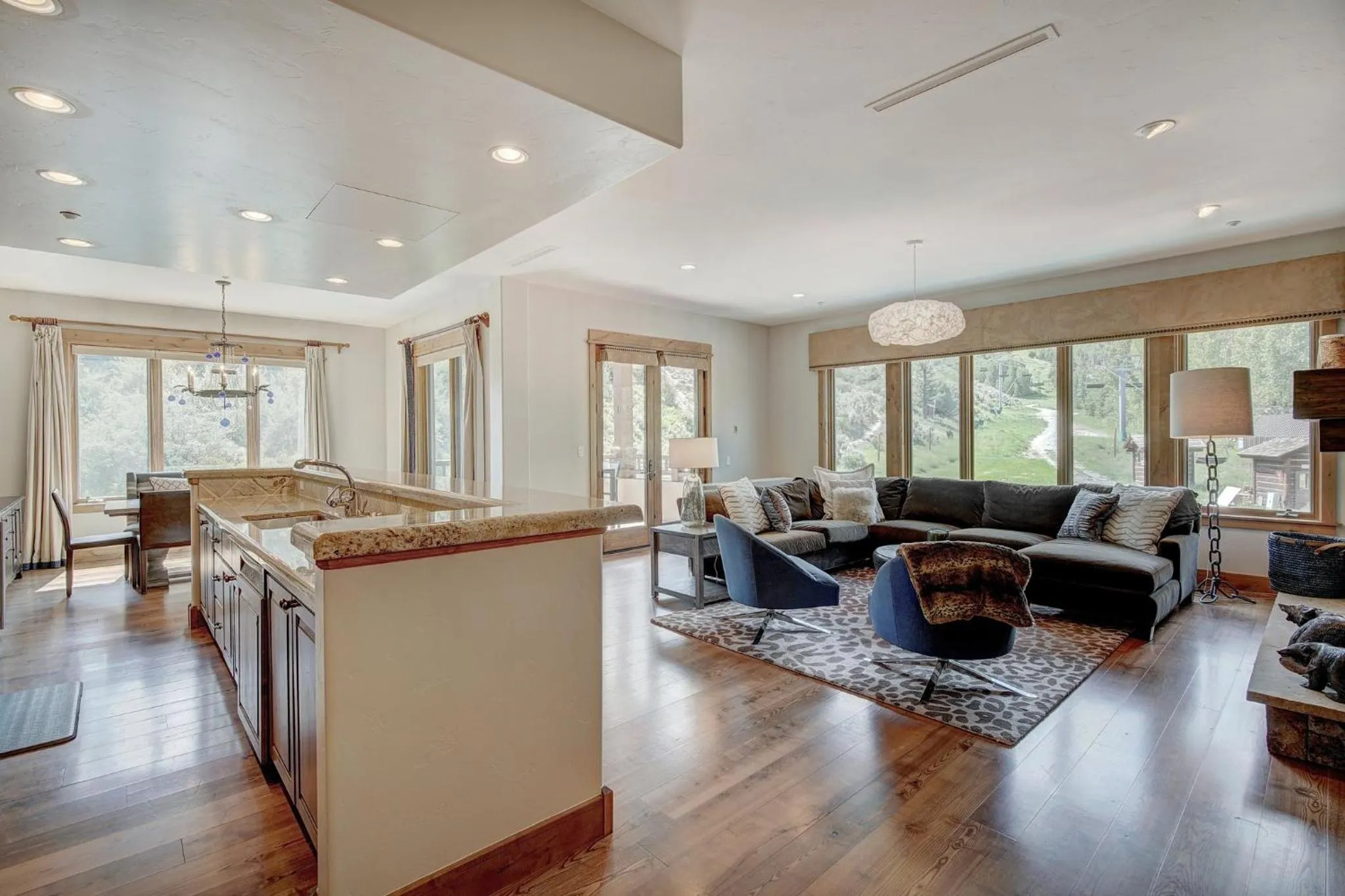 Living room in Arrowhead Village at Beaver Creek