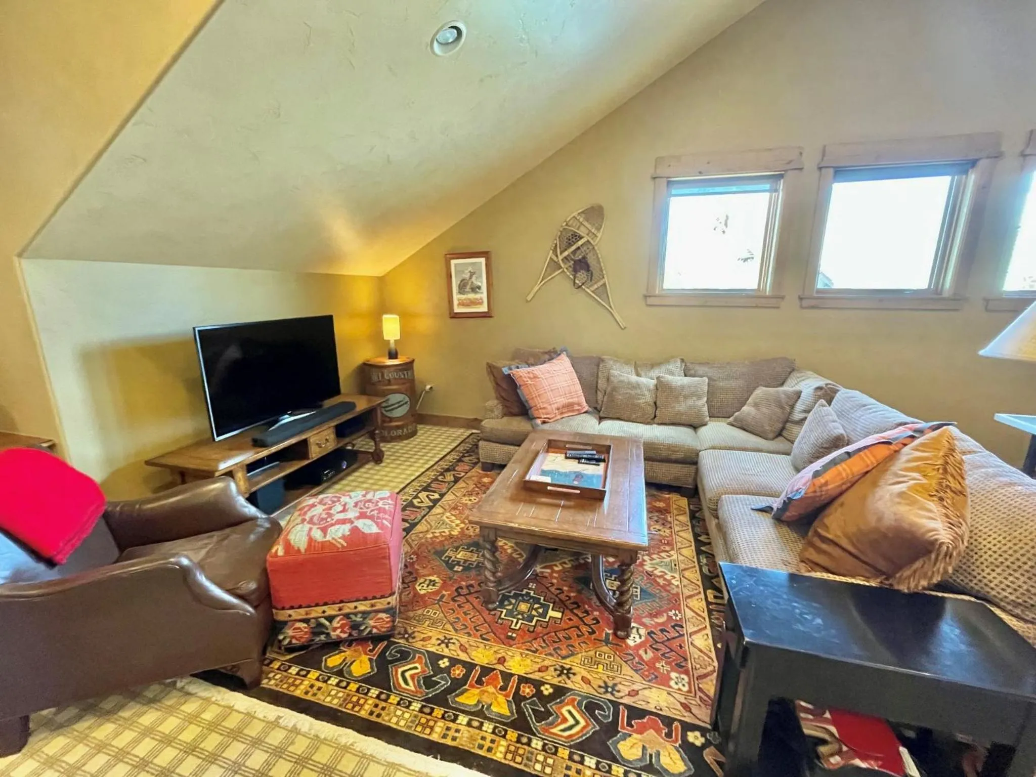 Living room in Arrowhead Village at Beaver Creek