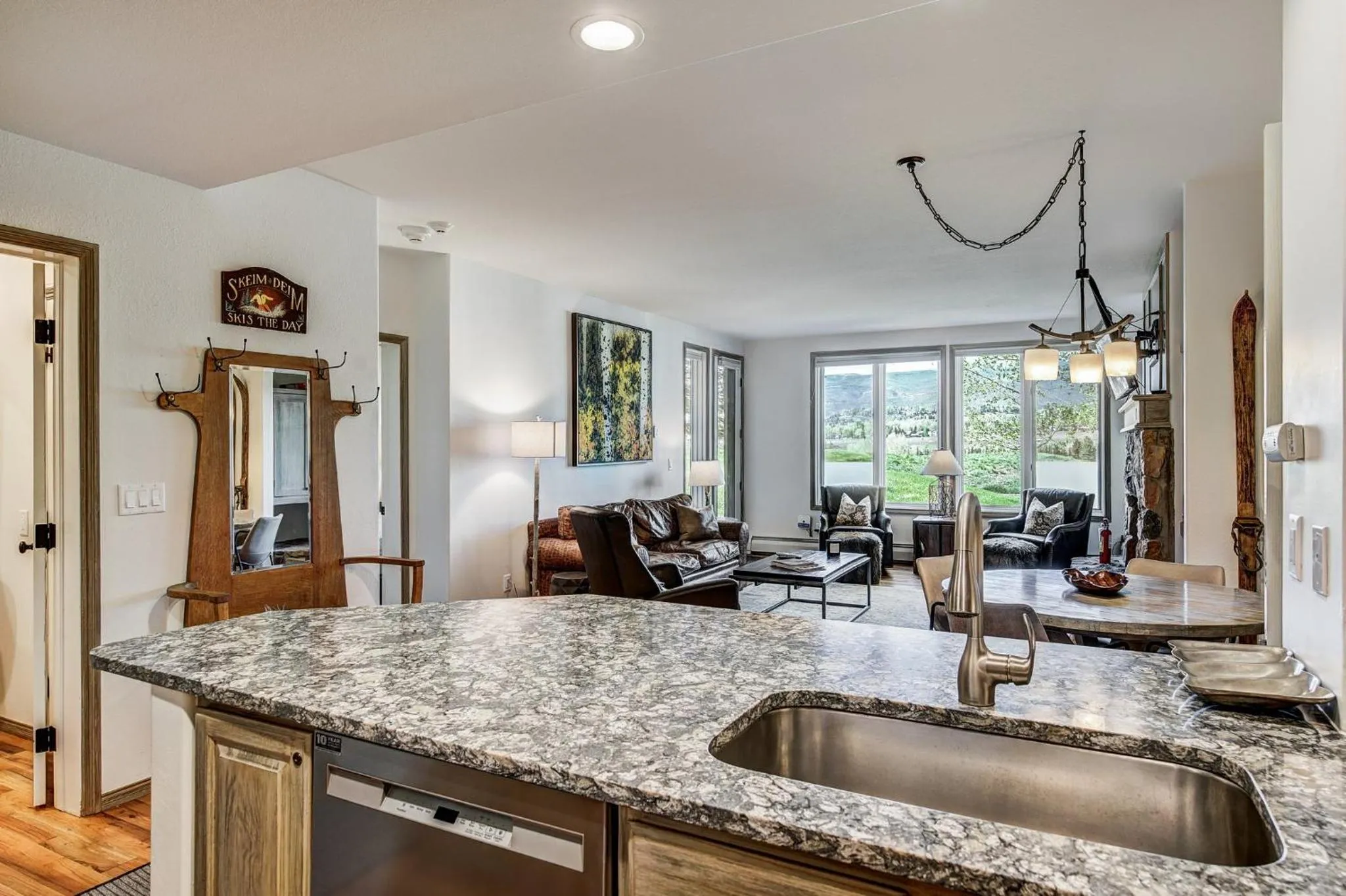 Living room in Arrowhead Village at Beaver Creek
