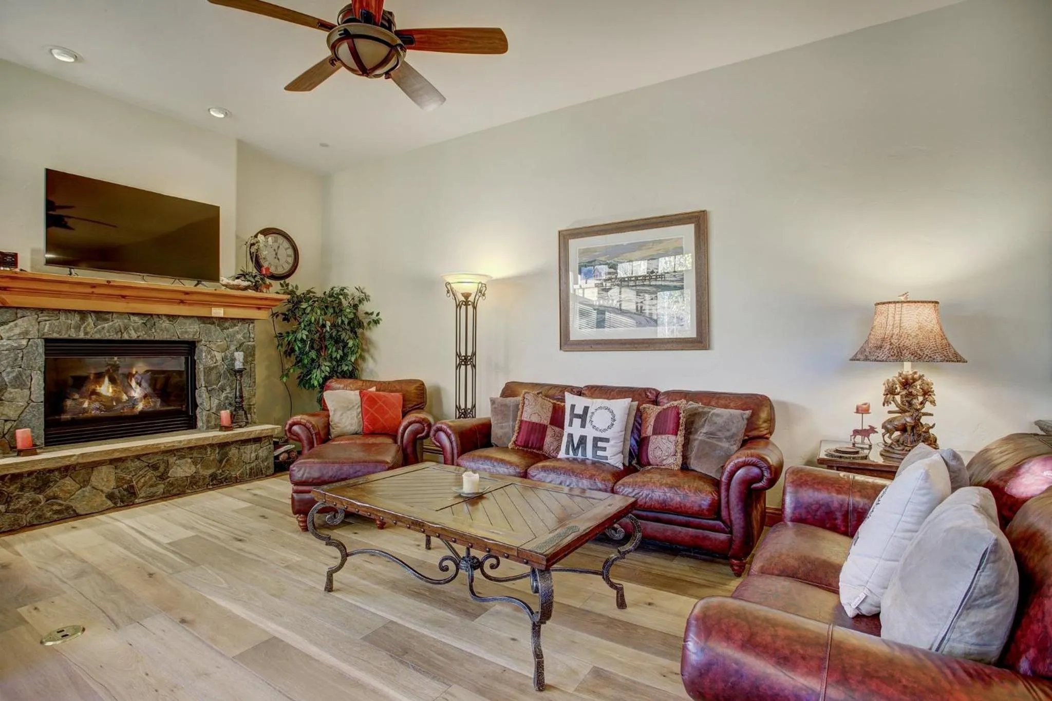 Living room in Arrowhead Village at Beaver Creek