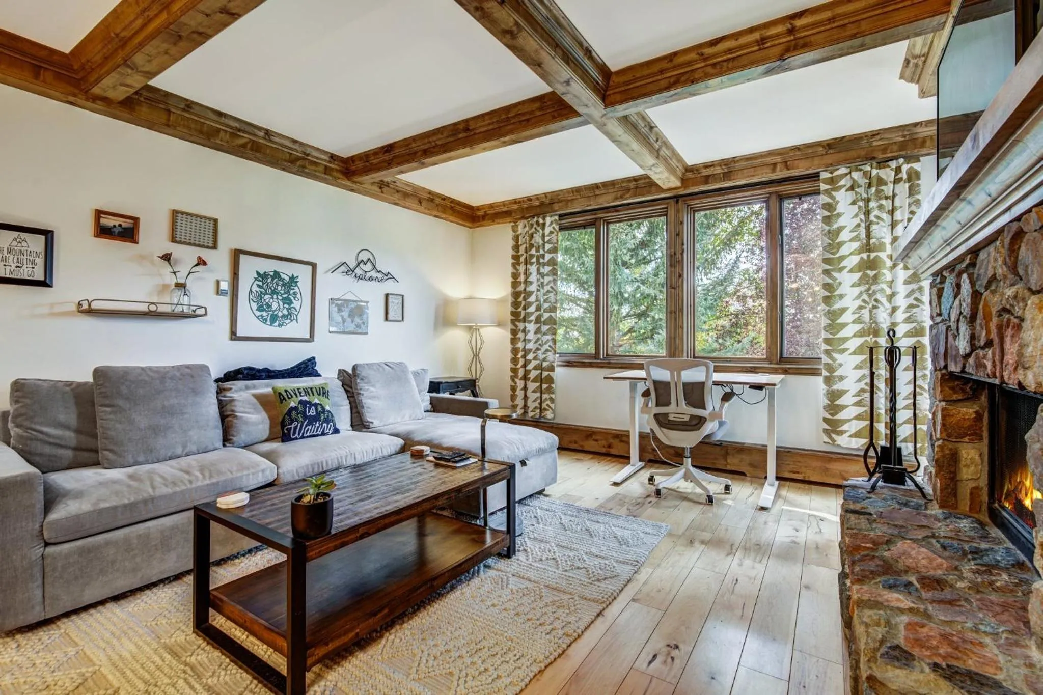 Living room in Arrowhead Village at Beaver Creek