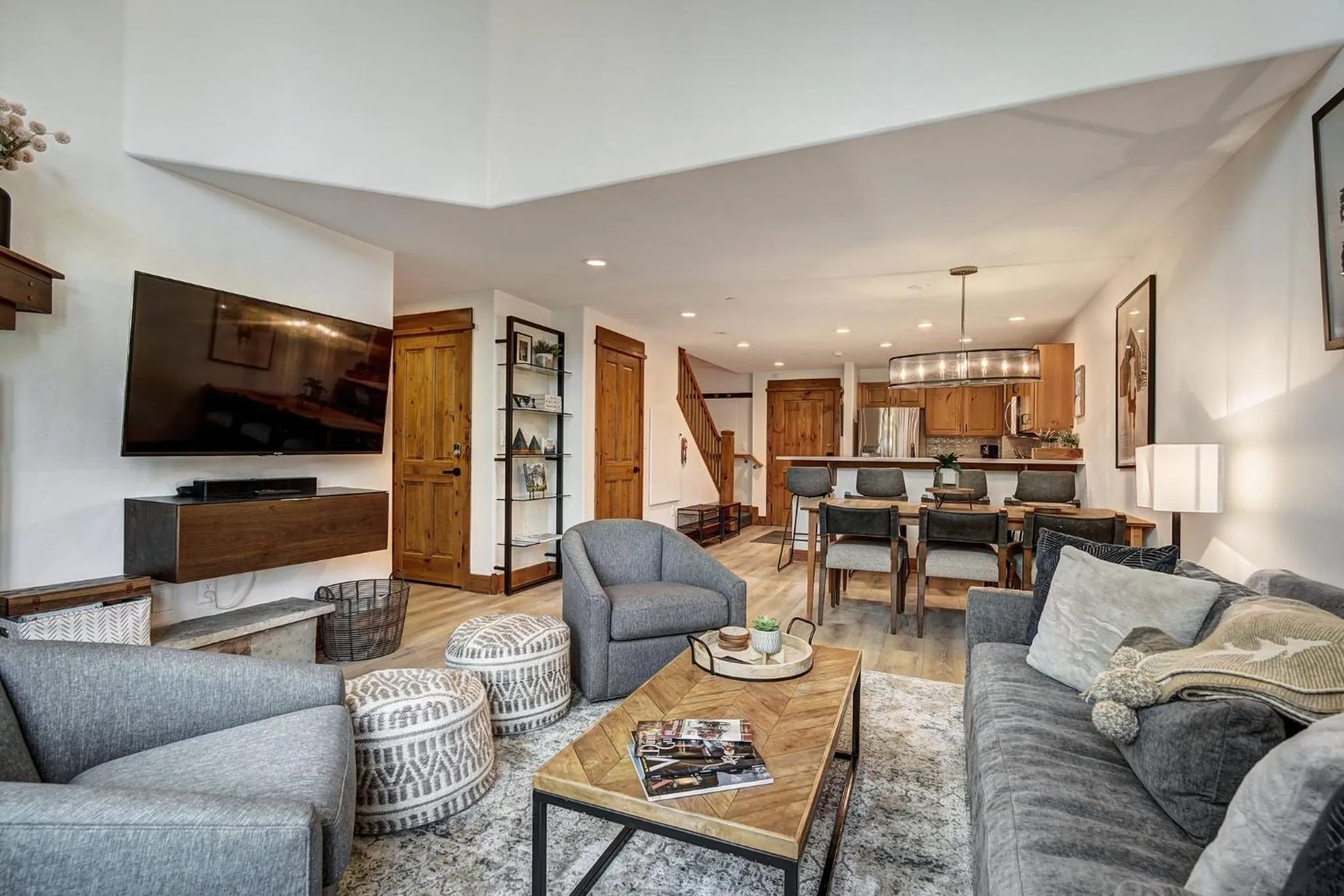 Living room in Arrowhead Village at Beaver Creek