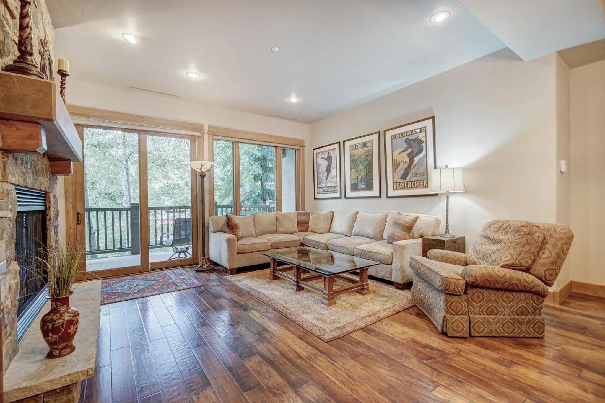 Living room in Arrowhead Village at Beaver Creek