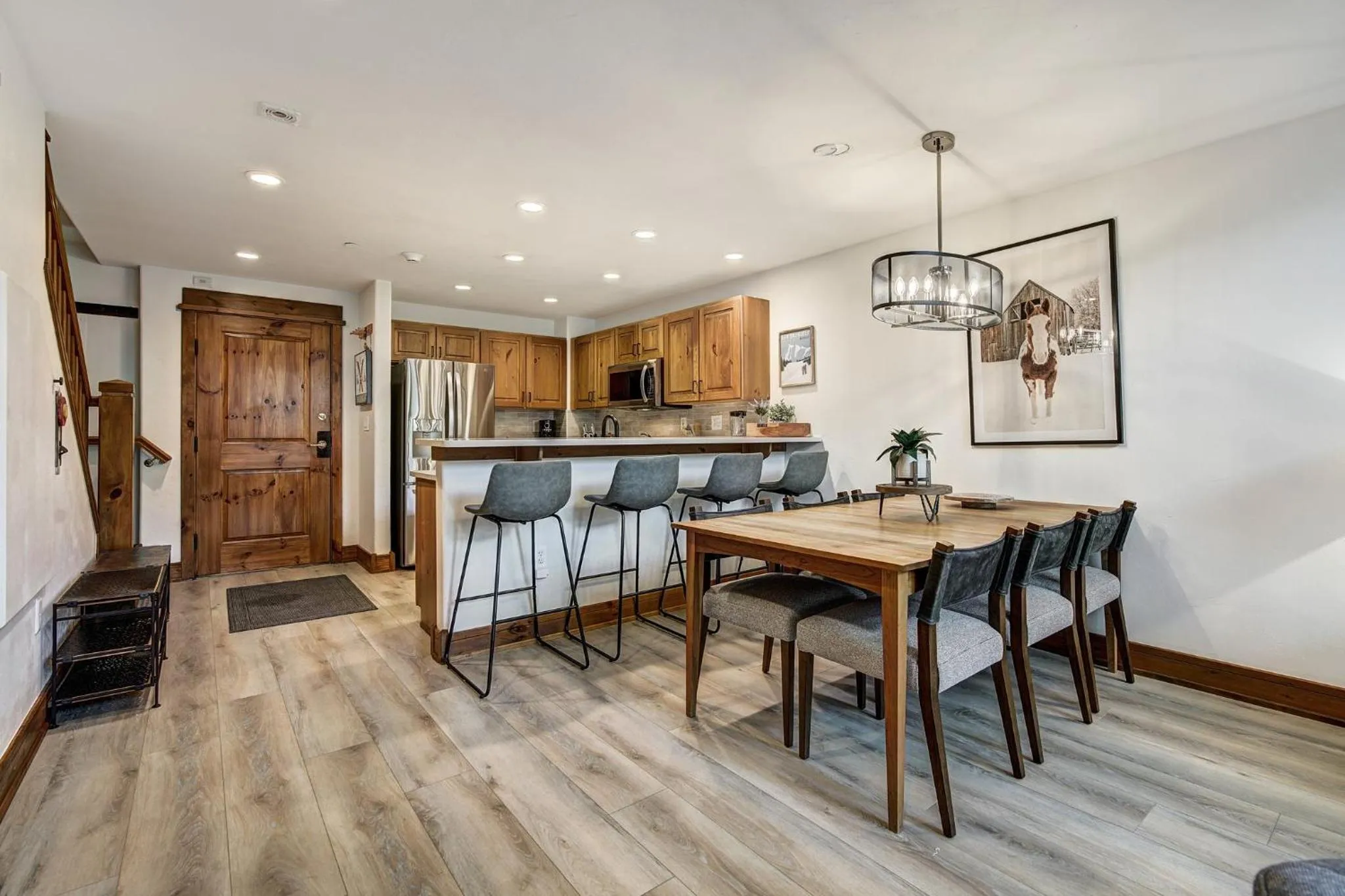 Dining area in Arrowhead Village at Beaver Creek