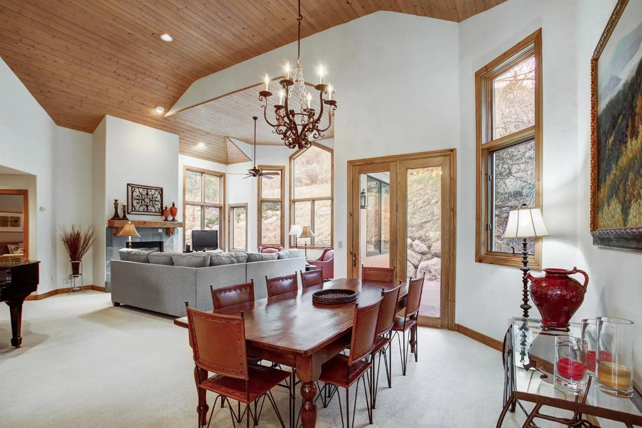 Living room in Arrowhead Village at Beaver Creek