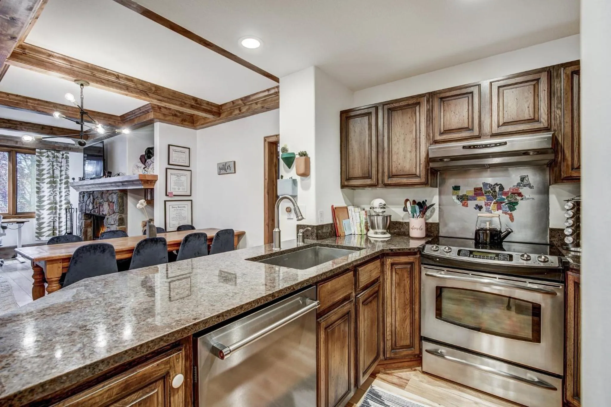 Kitchen or kitchenette in Arrowhead Village at Beaver Creek