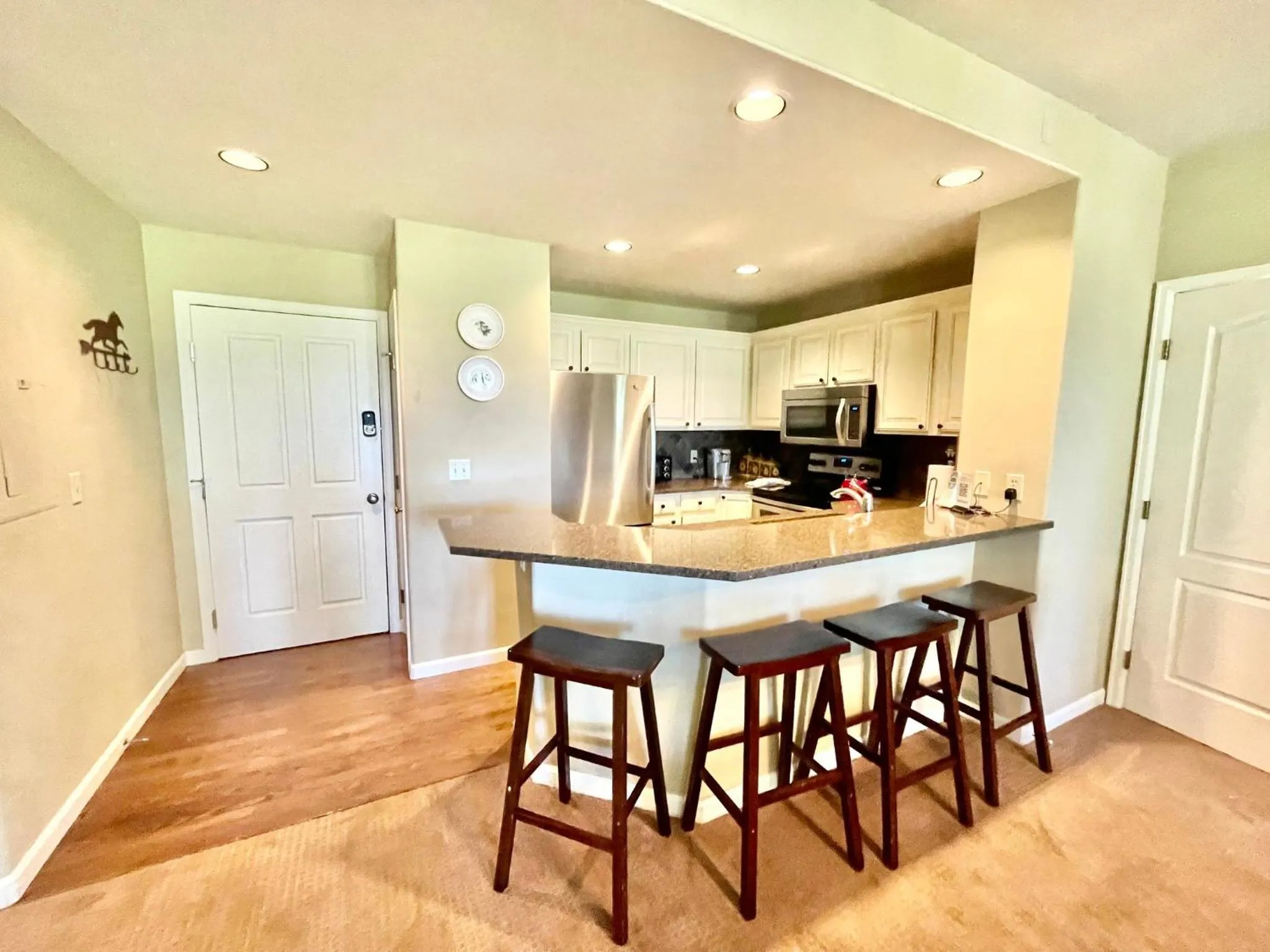 Communal kitchen in Arrowhead Village at Beaver Creek