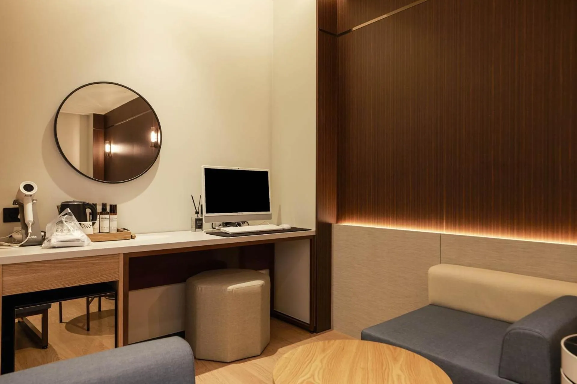 Seating area in Browndot Suwon cityhall