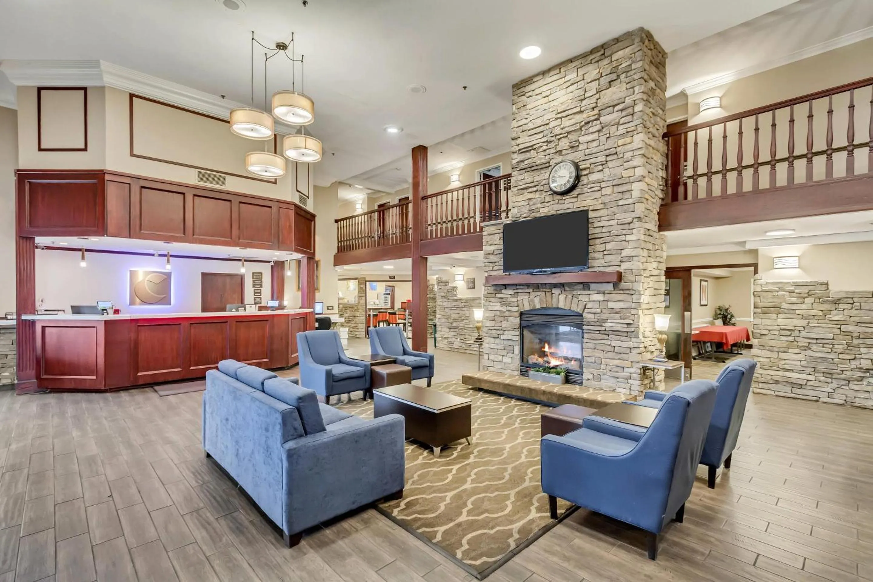 Lobby or reception in Comfort Inn Murray – Salt Lake City South