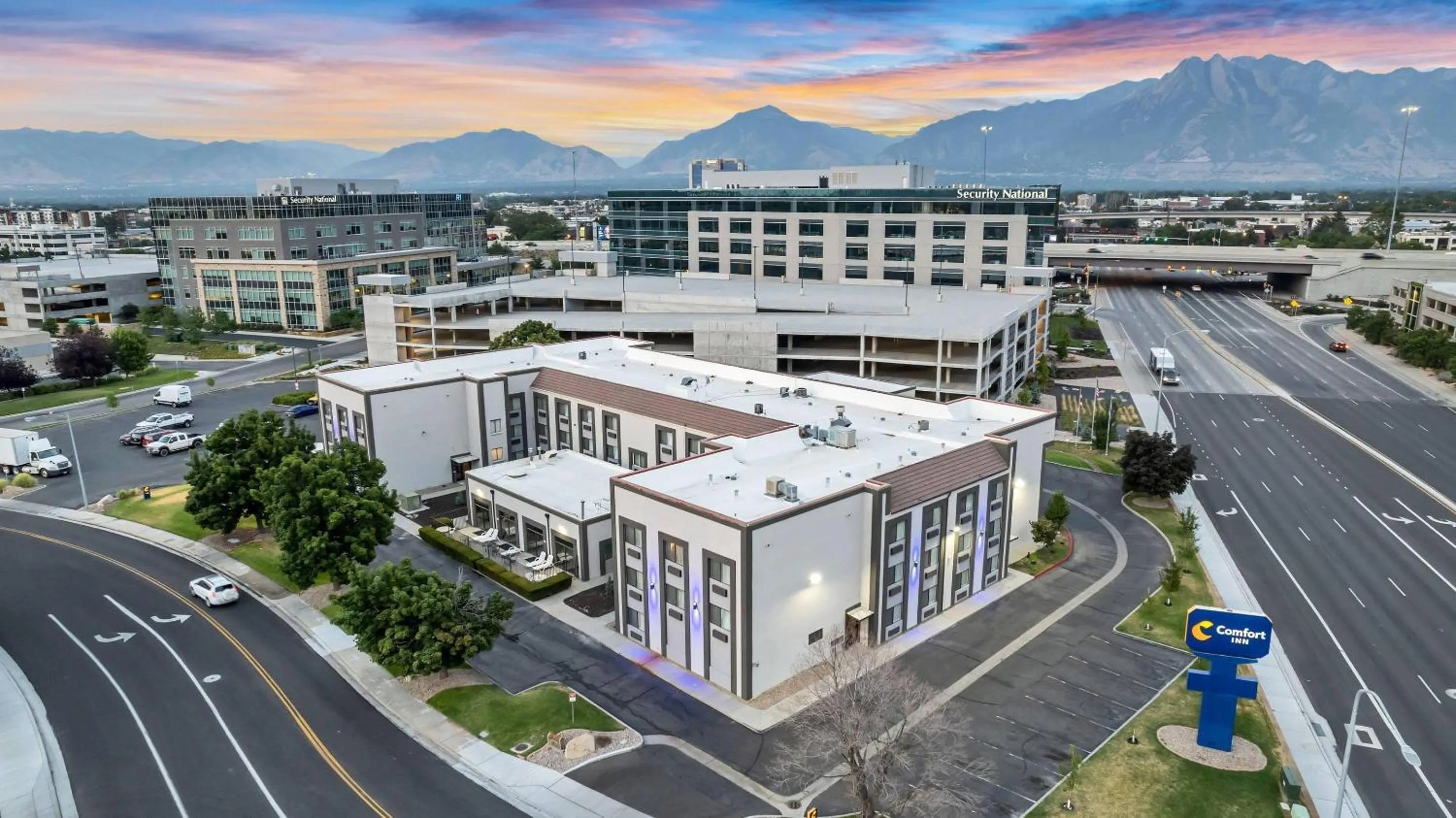 Property building in Comfort Inn Murray – Salt Lake City South