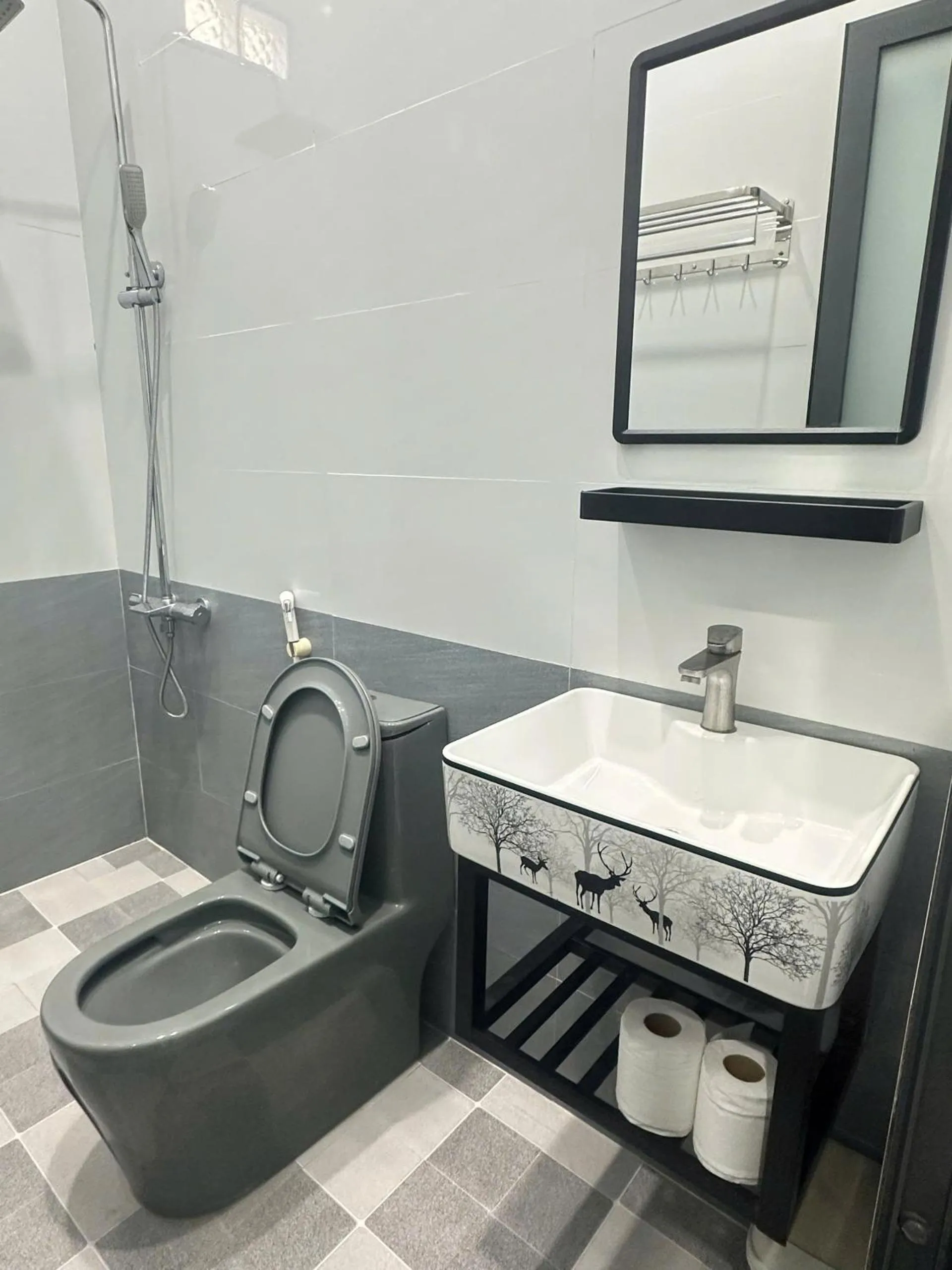 Shower in Homestay 1991