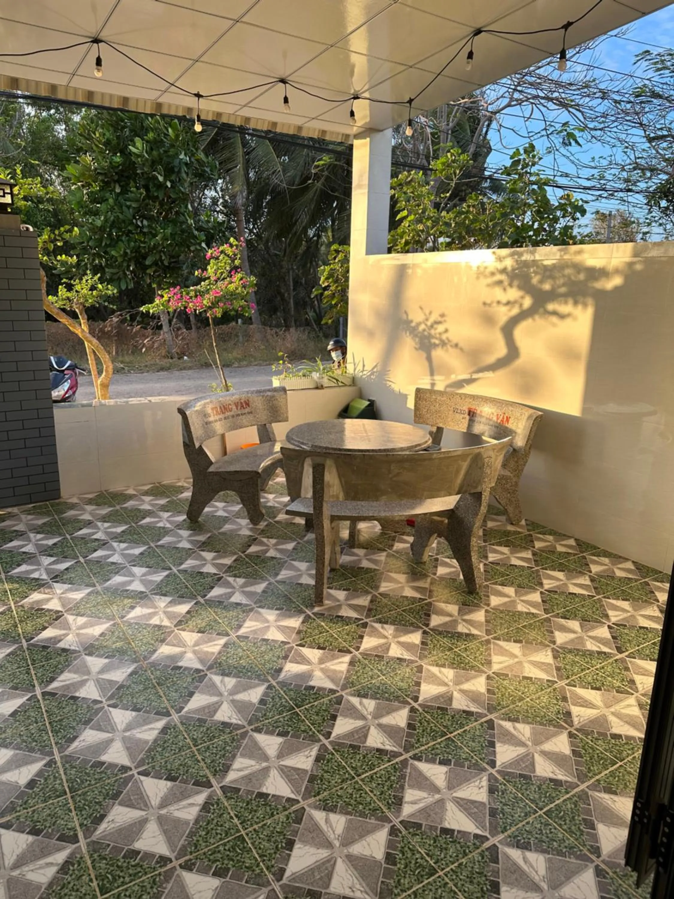 Patio in Homestay 1991