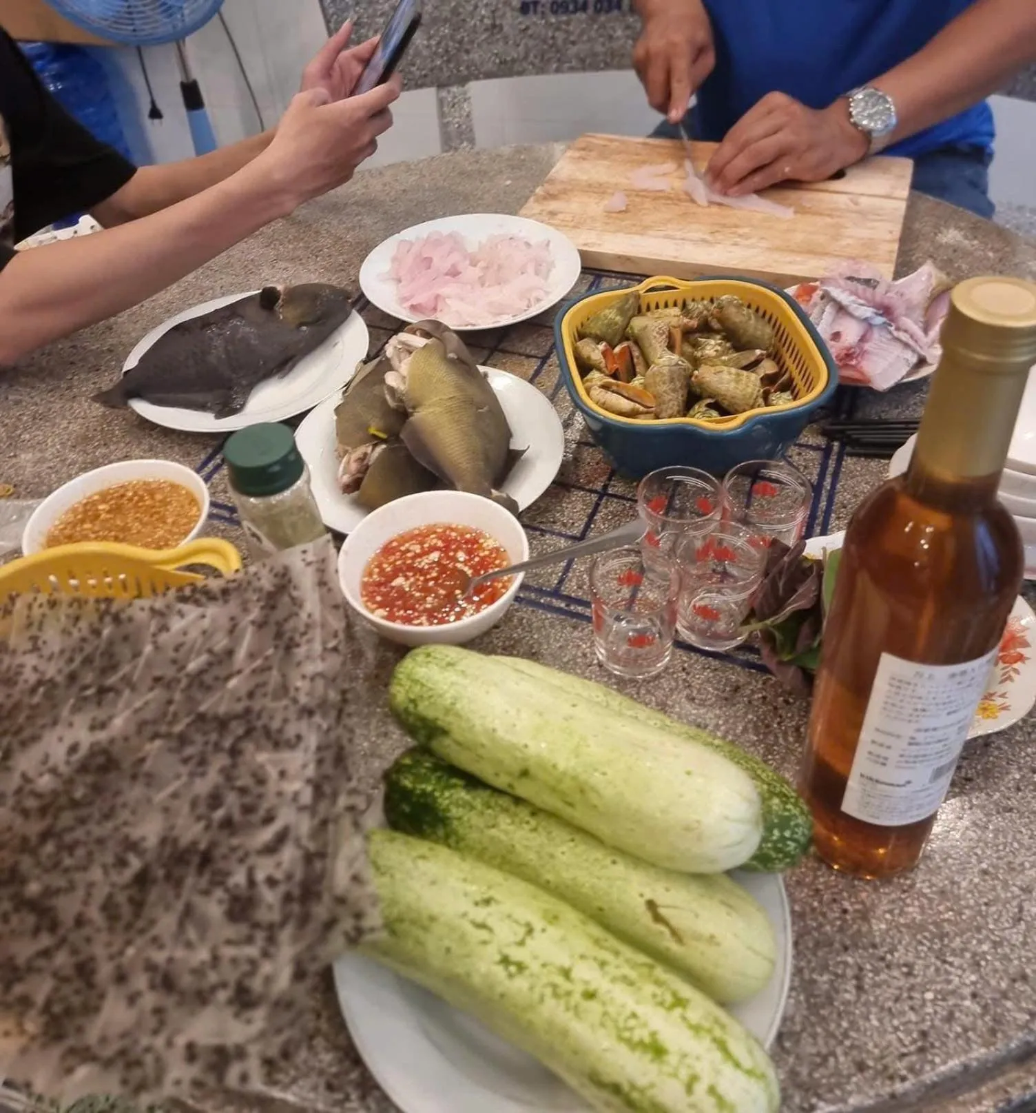 BBQ facilities in Homestay 1991