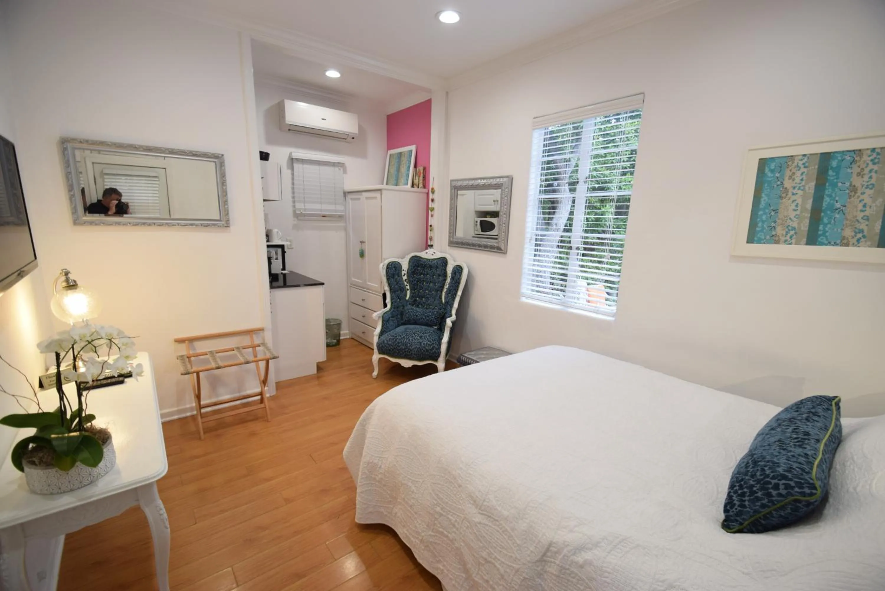 Bed in Beverly Hills Celebrity Home