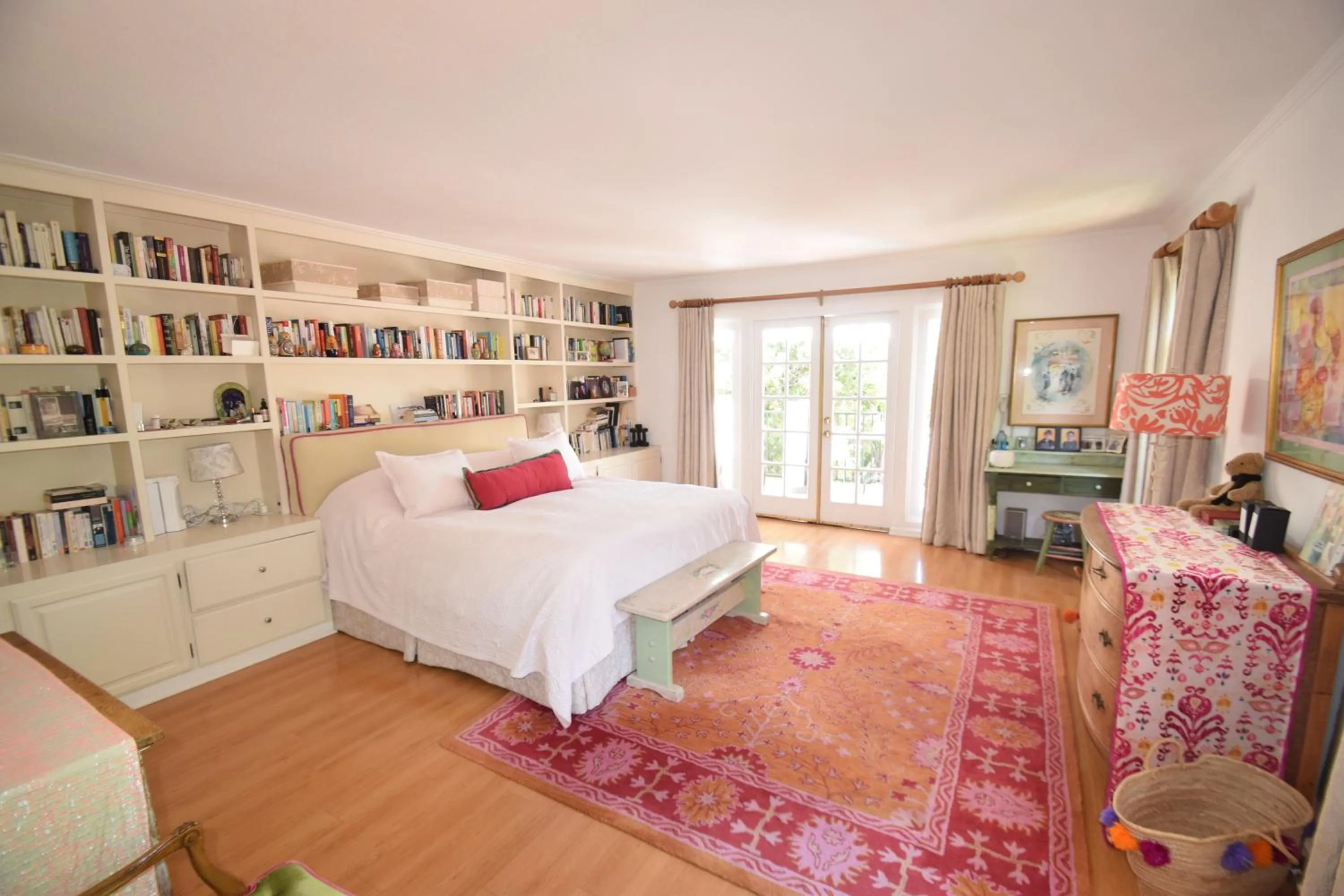 Bed in Beverly Hills Celebrity Home