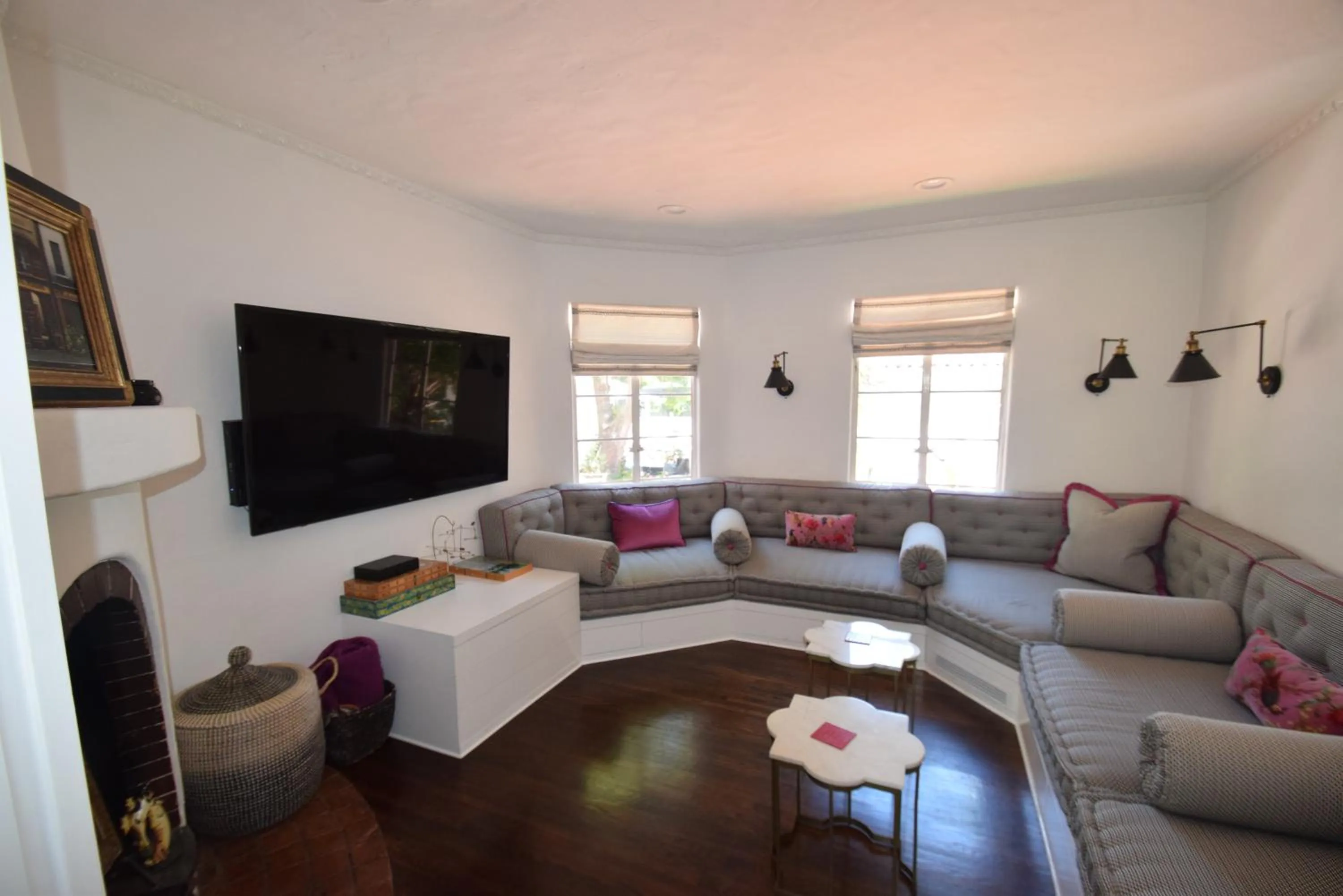 TV and multimedia in Beverly Hills Celebrity Home