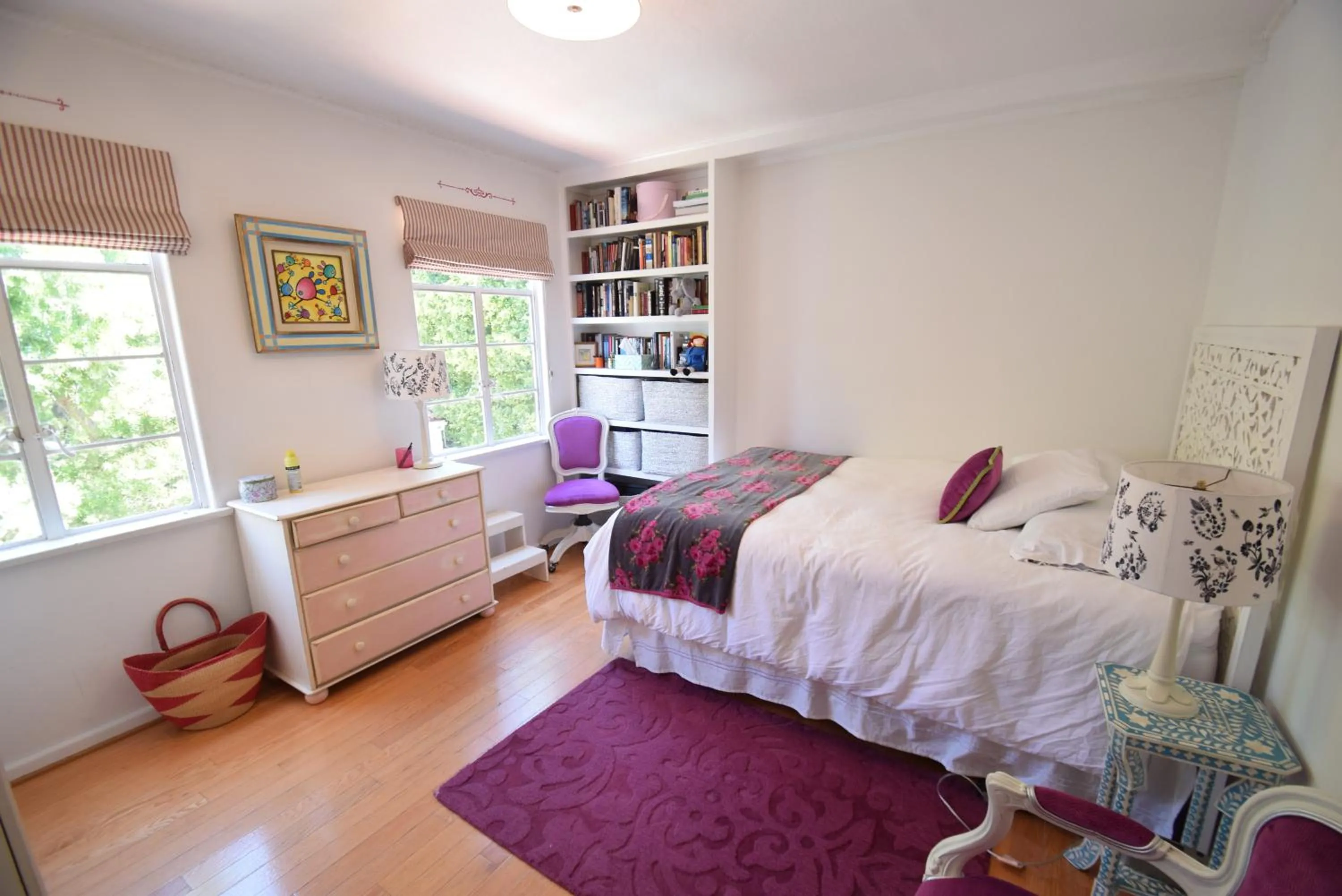 Bed in Beverly Hills Celebrity Home