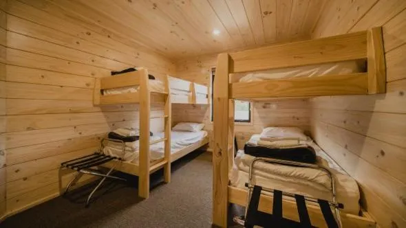 Bed in Lakes Edge Holiday Park