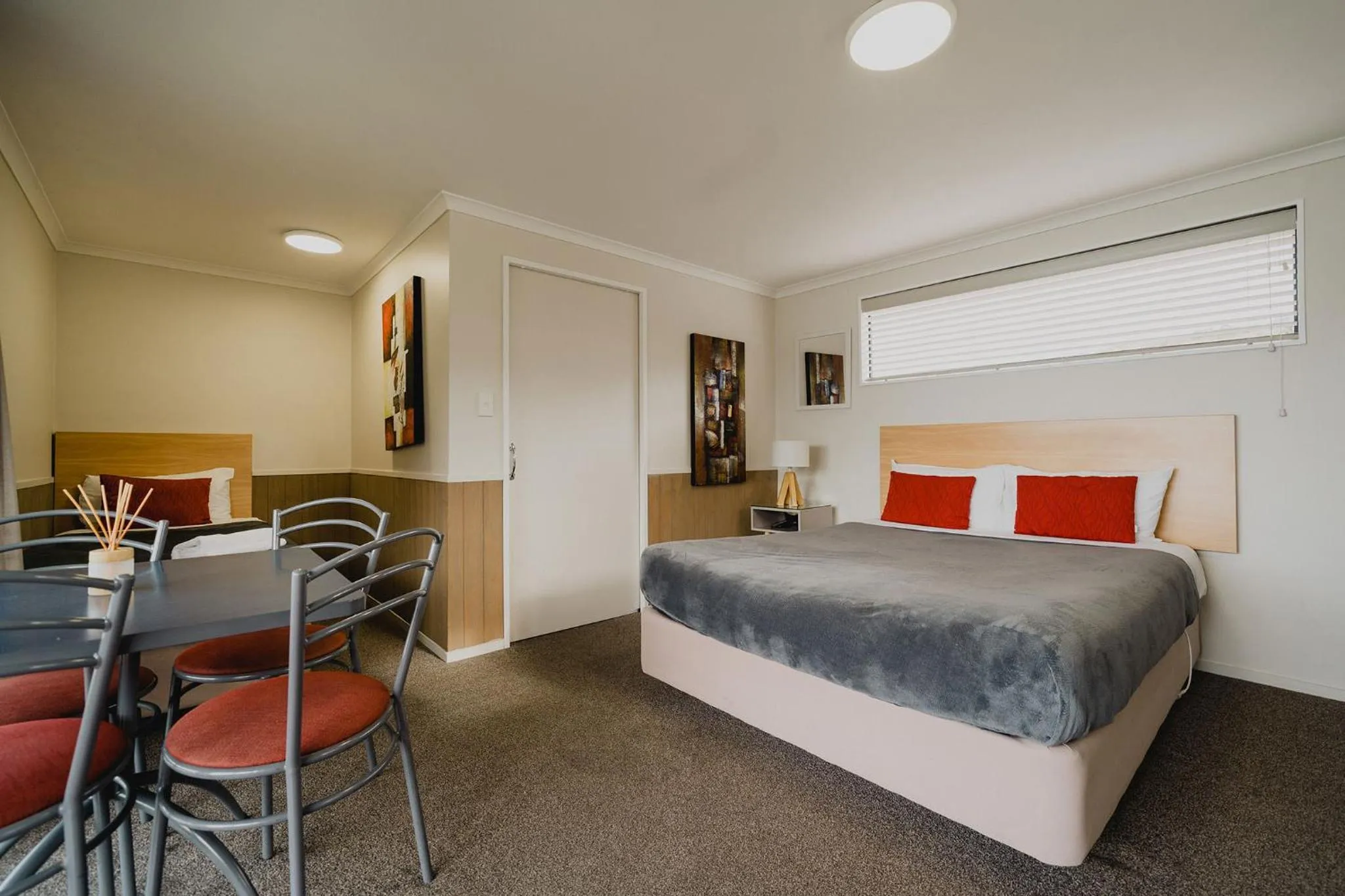 Bed in Lakes Edge Holiday Park