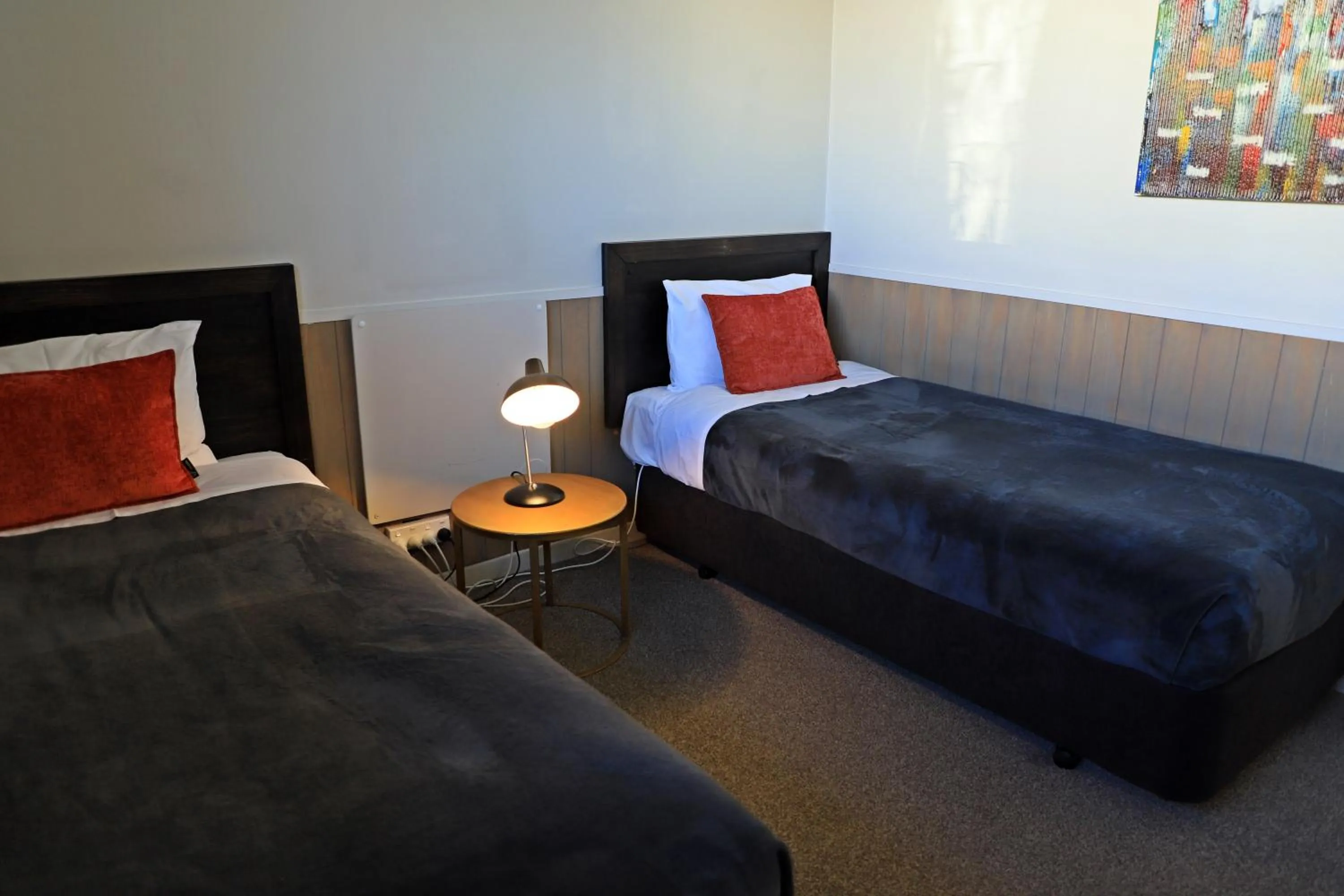 Bed in Lakes Edge Holiday Park