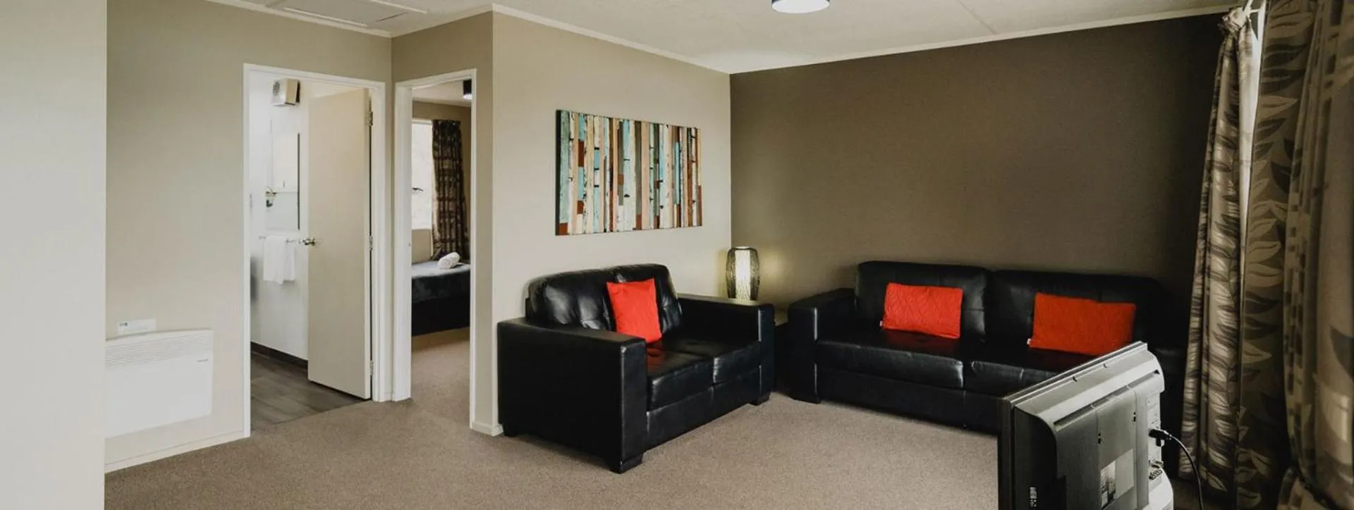 Bed in Lakes Edge Holiday Park