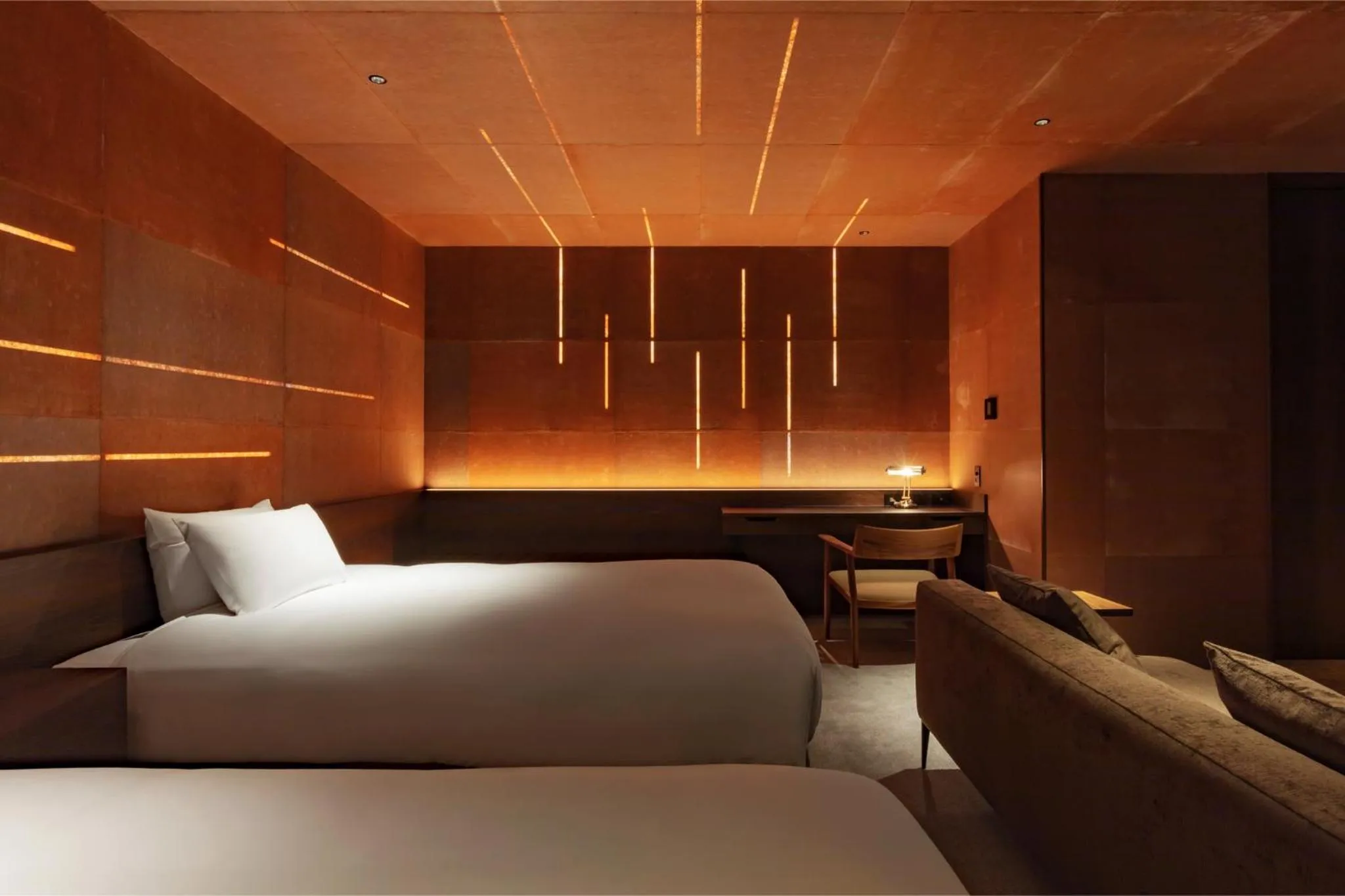 Bedroom, Bed in Rinn Kyoto Miyagawasuji hitotose Aki